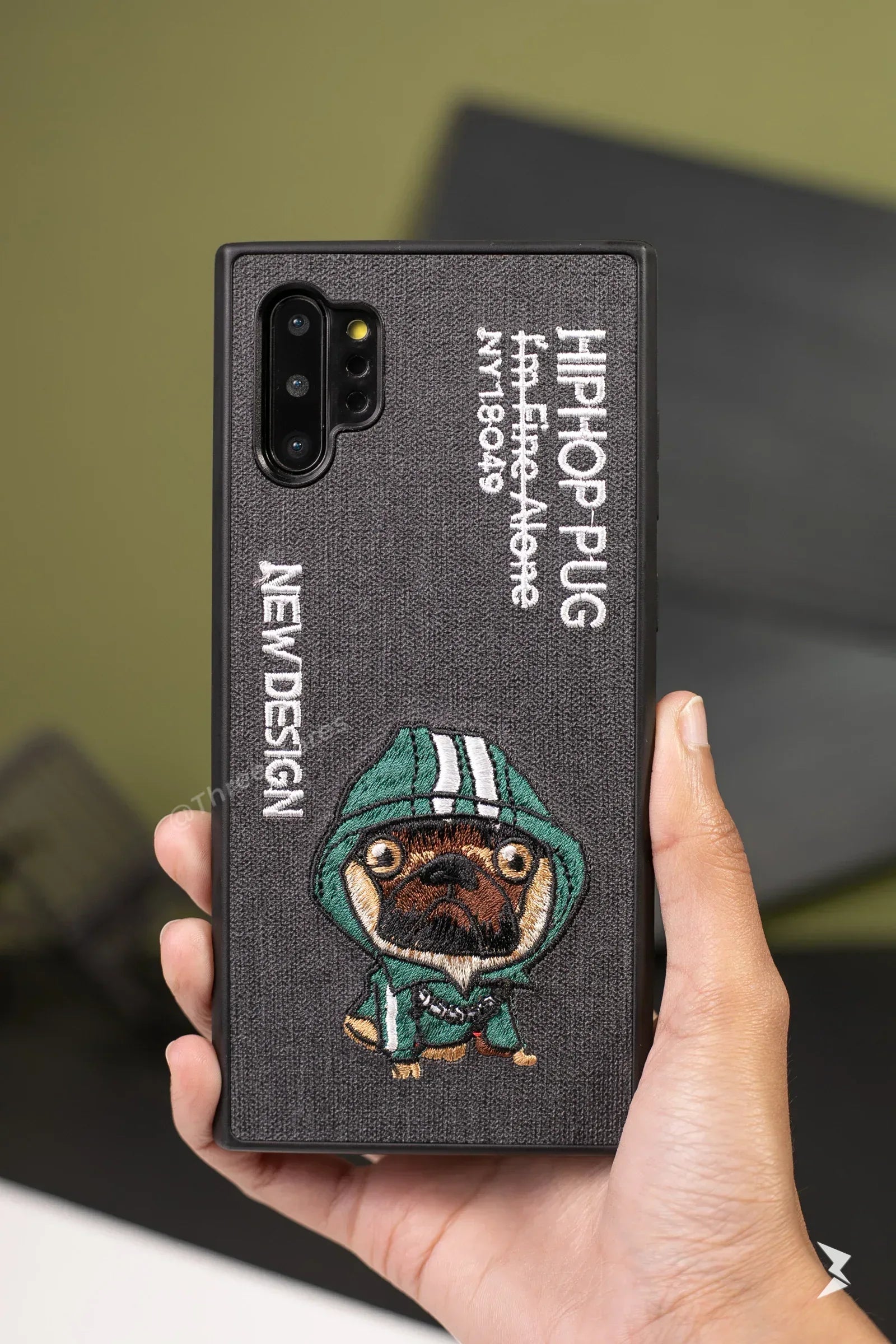 iRon Fabric Animals Case Samsung Note10 Plus - Three