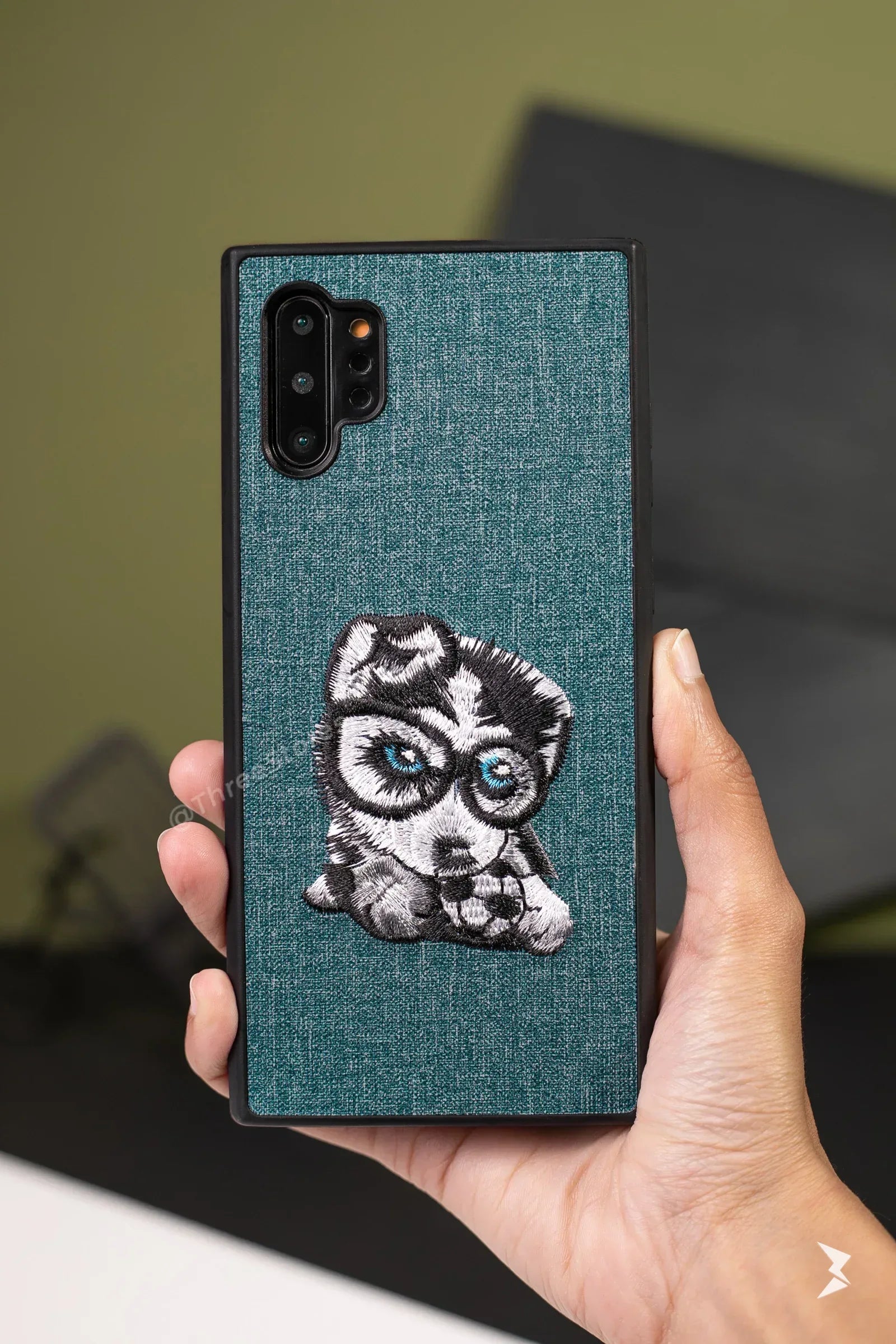 iRon Fabric Animals Case Samsung Note10 Plus - Three