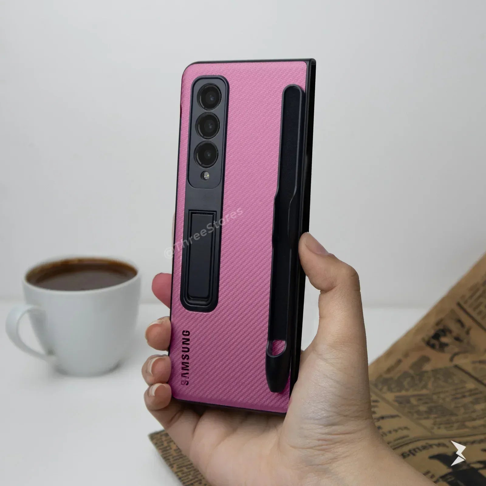 Silky Soft Case Samsung Z Fold 3 - Three