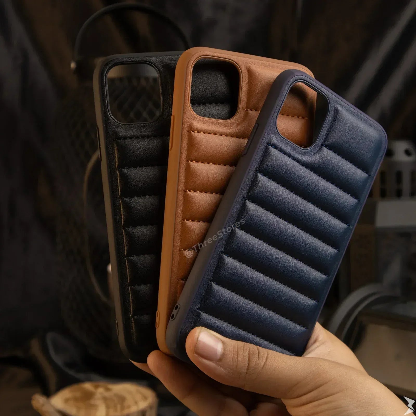 HDD Wave Leather Case iPhone 11 - Three