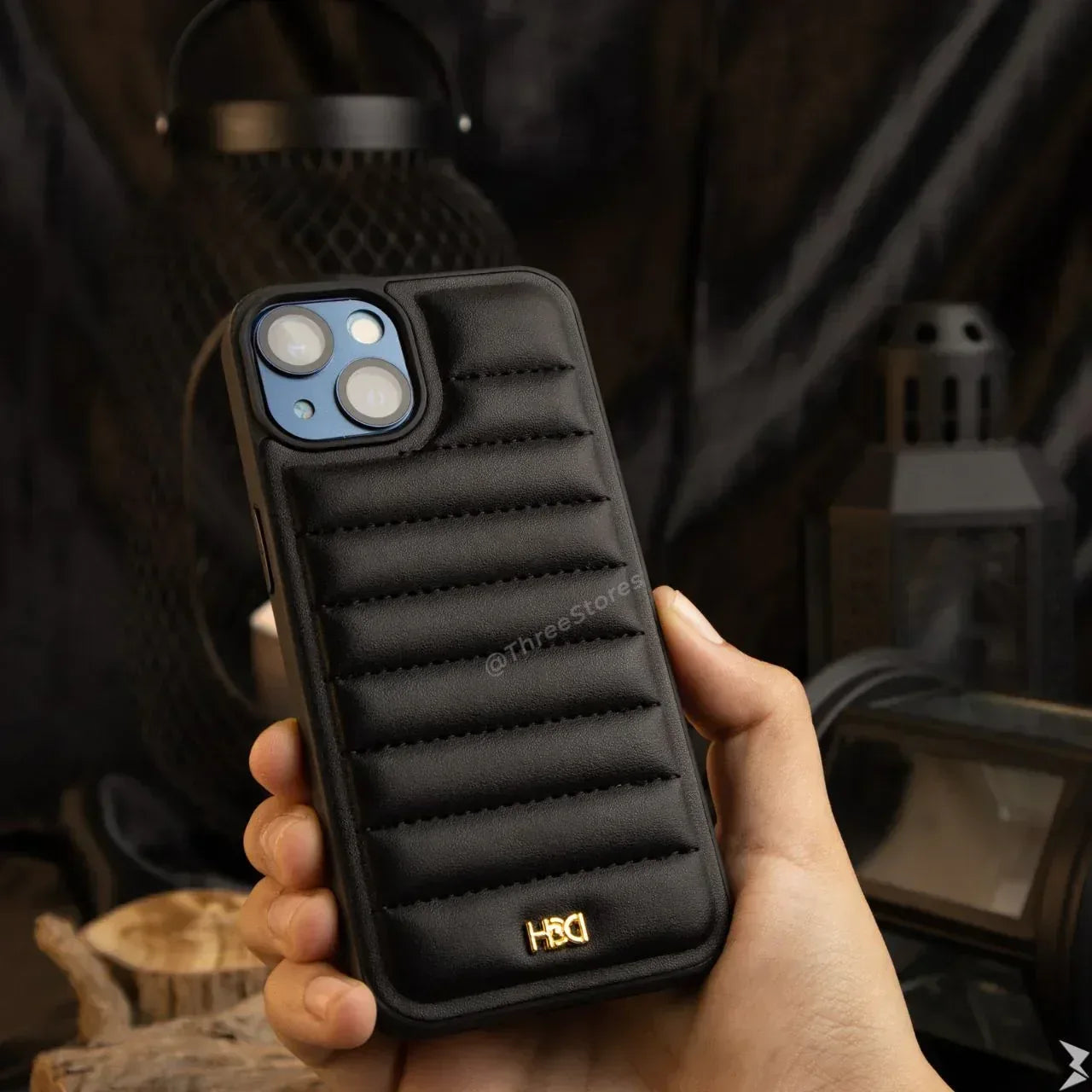 HDD Wave Leather Case iPhone 14 Plus - Three