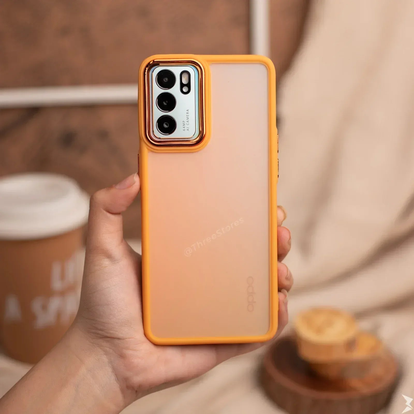 Q Series Colorart Case Oppo Reno 6 5G - Three