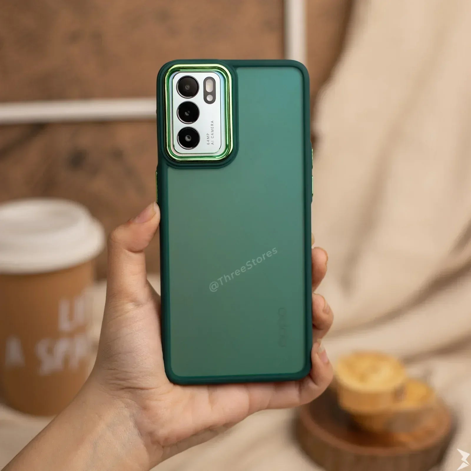 Q Series Colorart Case Oppo Reno 6 5G - Three