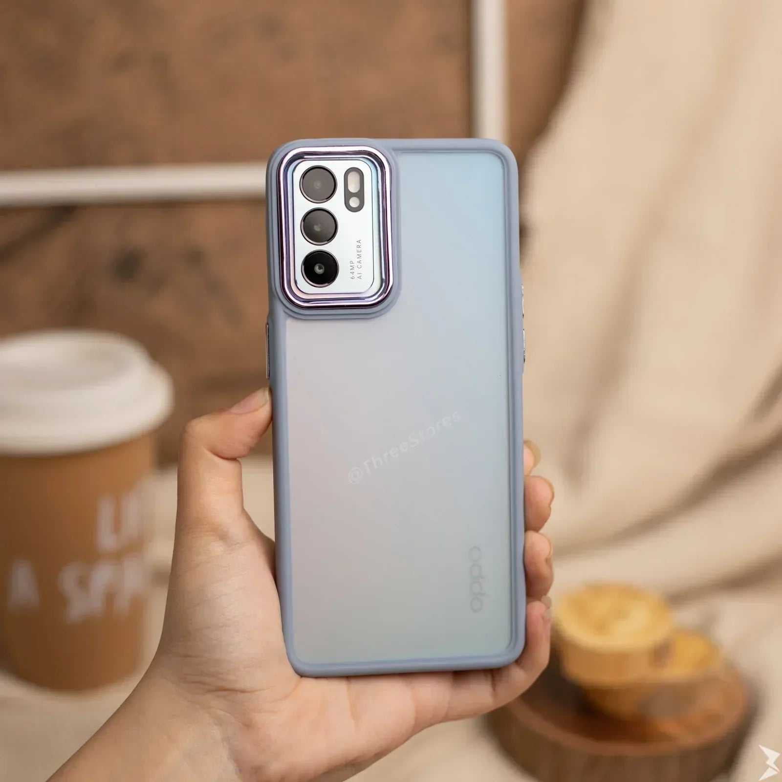 Q Series Colorart Case Oppo Reno 6 5G - Three