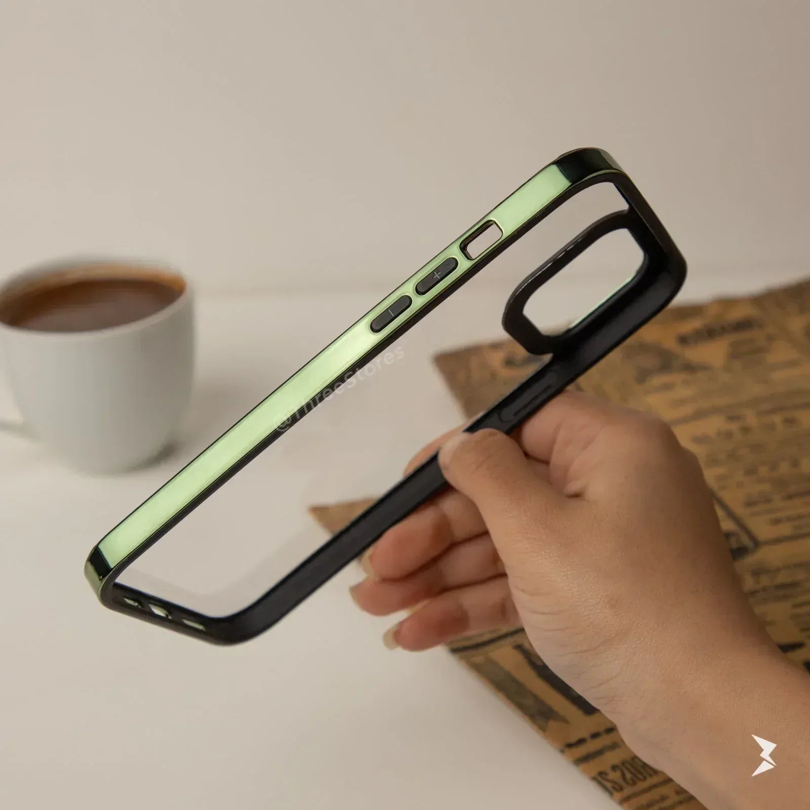 Enjo New Skin Frame Case iPhone 14 Pro Max - Three
