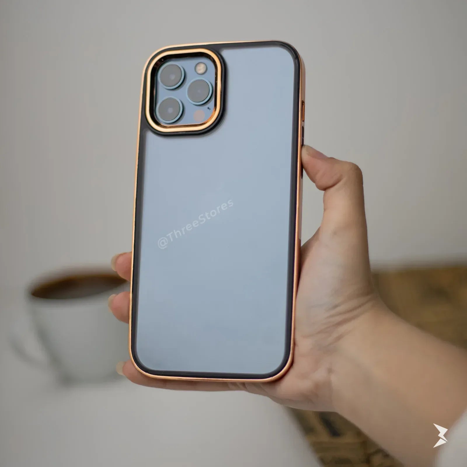 Enjo New Skin Frame Case iPhone 13 Pro Max - Three