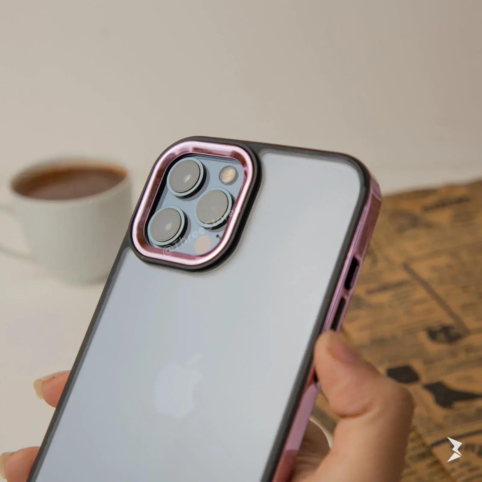 Enjo New Skin Frame Case iPhone 12 Pro Max - Three