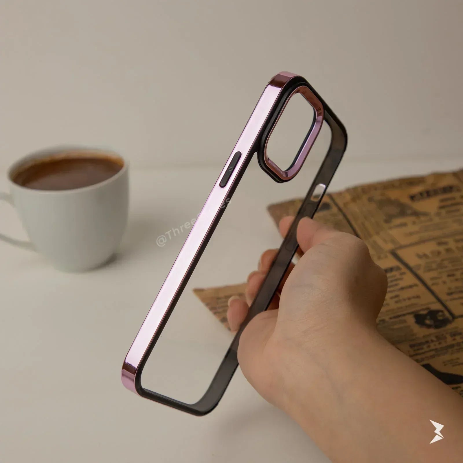 Enjo New Skin Frame Case iPhone 12 Pro Max - Three