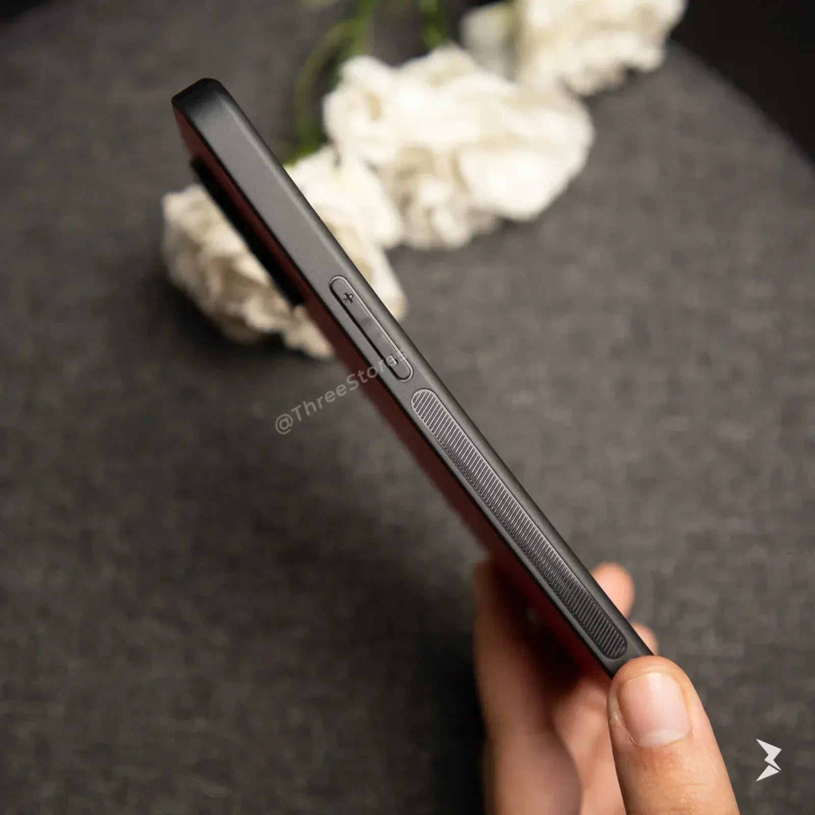 Leather Camera Protection Case Oppo Reno 7 4G / Reno 8 4G - Three