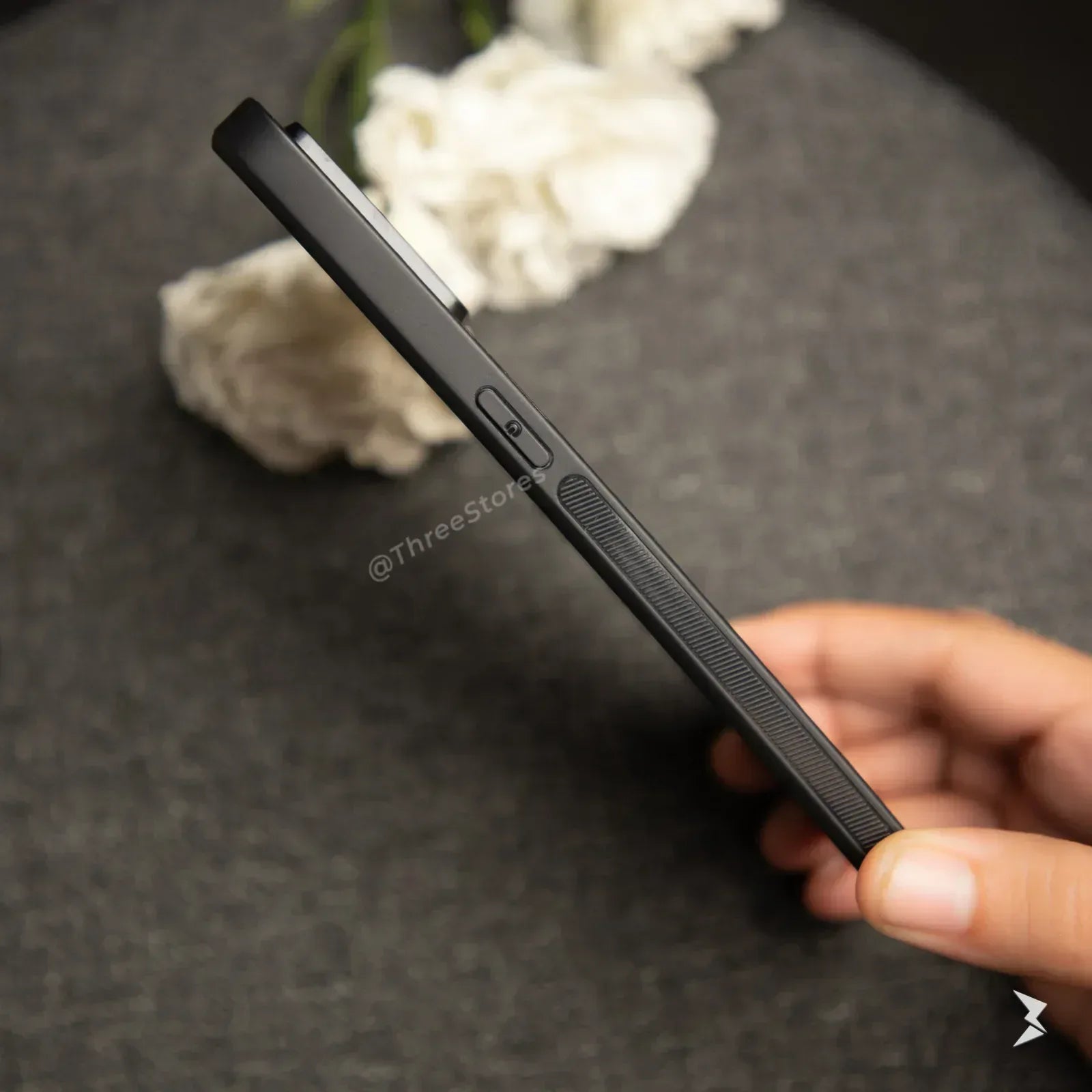 Leather Camera Protection Case Oppo Reno 7 4G / Reno 8 4G - Three