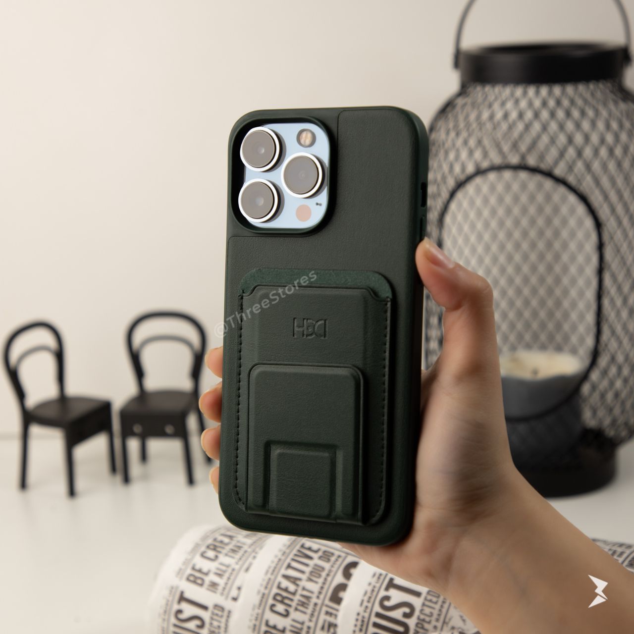 HDD Magnetic Stand Card Leather Case iPhone 13 Pro