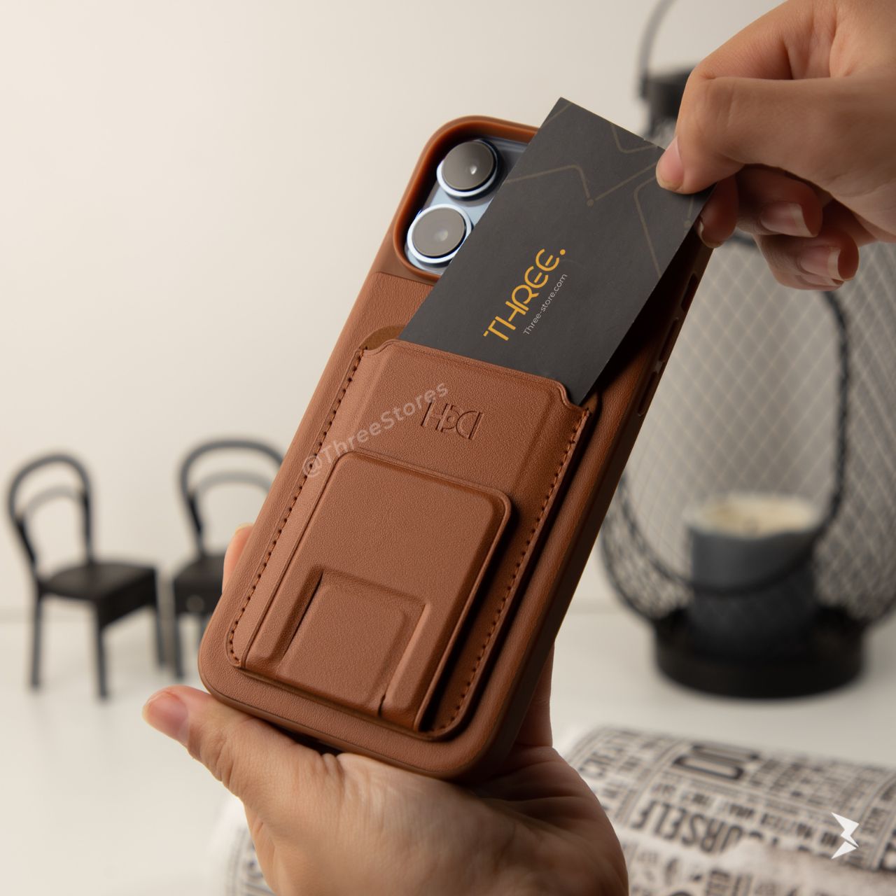 HDD Magnetic Stand Card Leather Case iPhone 13 Pro Max