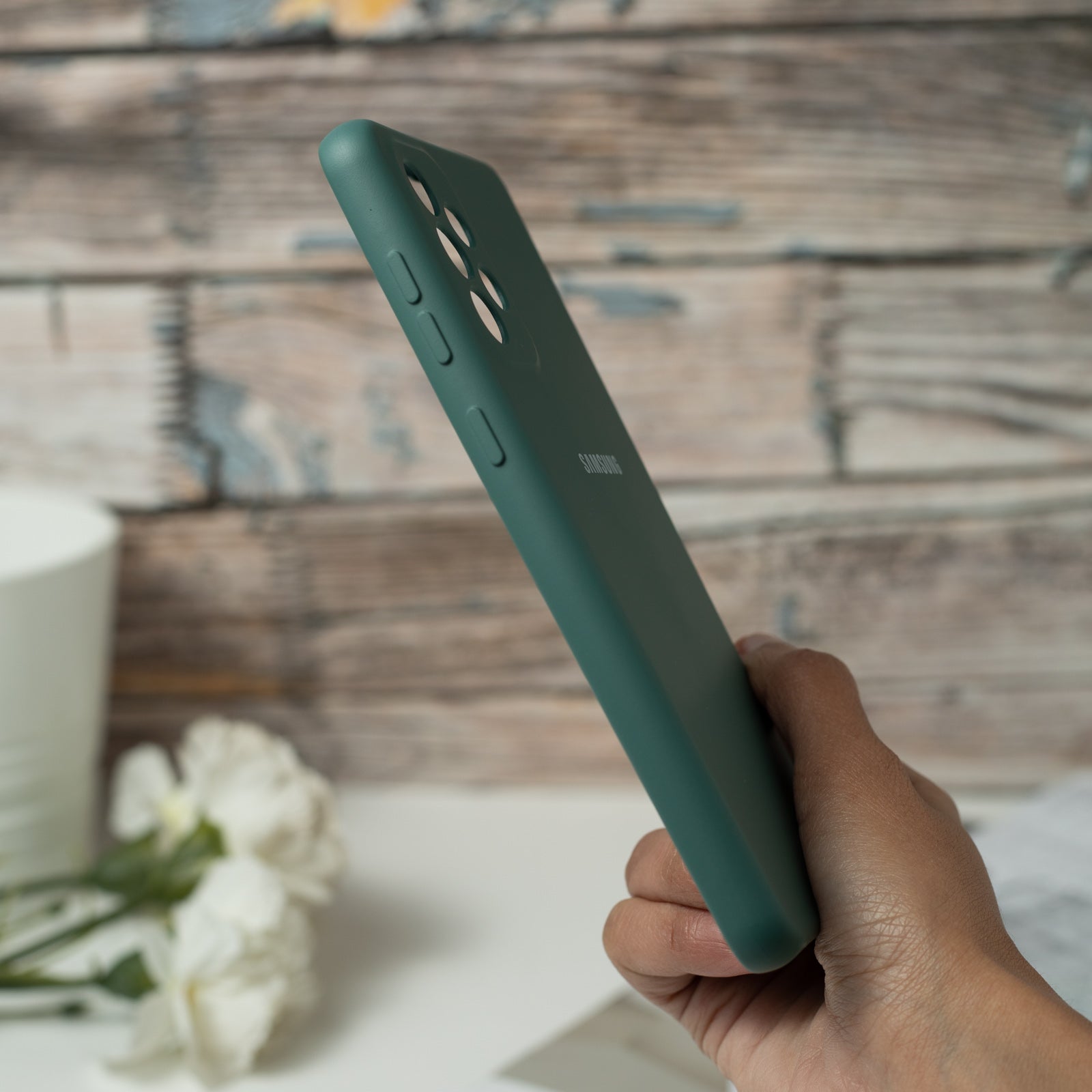 Silicone Camera Protection Case Samsung A72