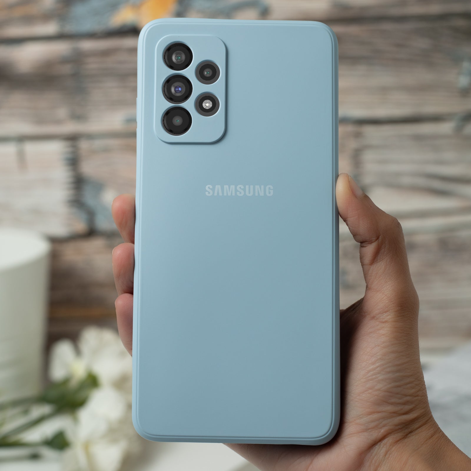 Silicone Camera Protection Case Samsung A72