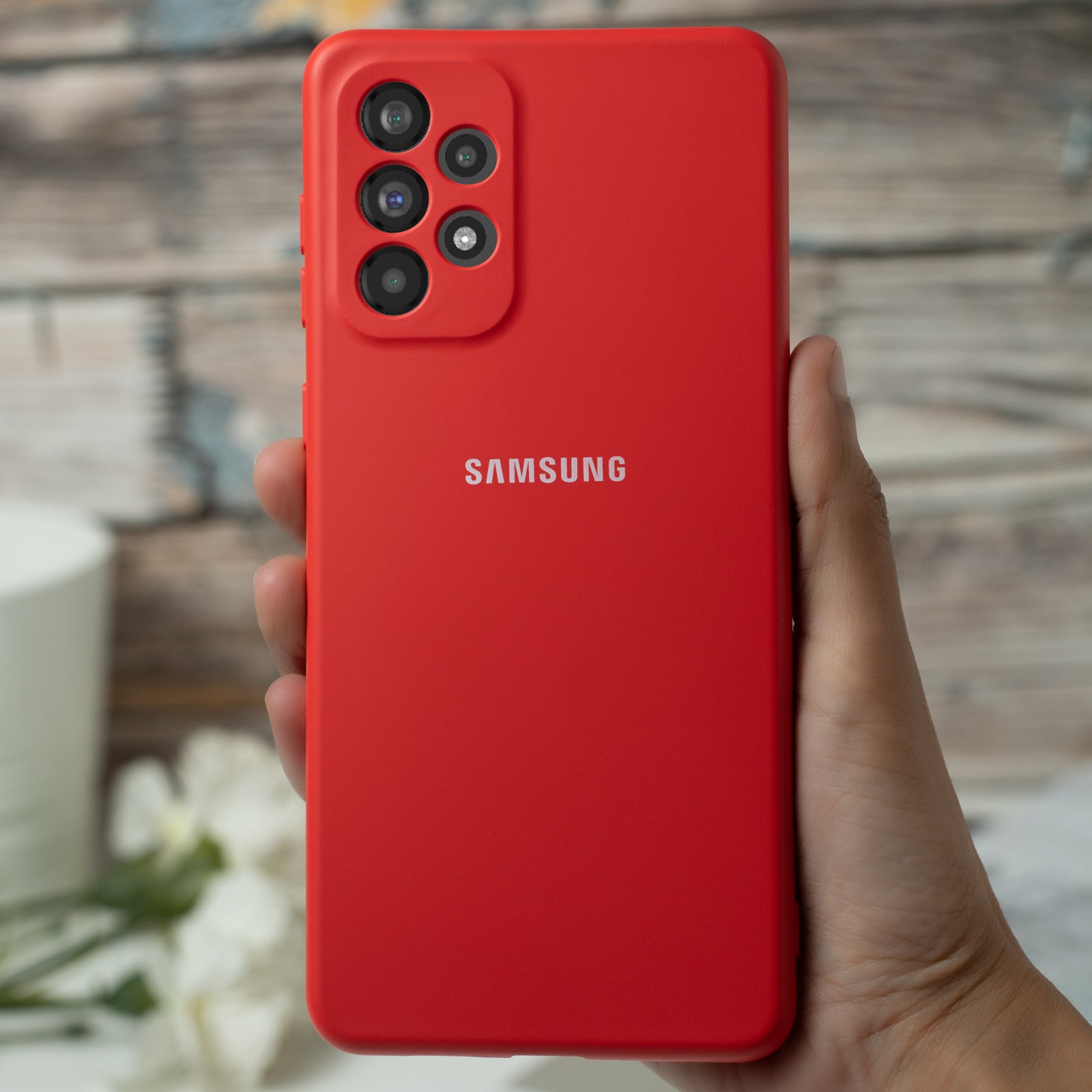 Silicone Camera Protection Case Samsung A52