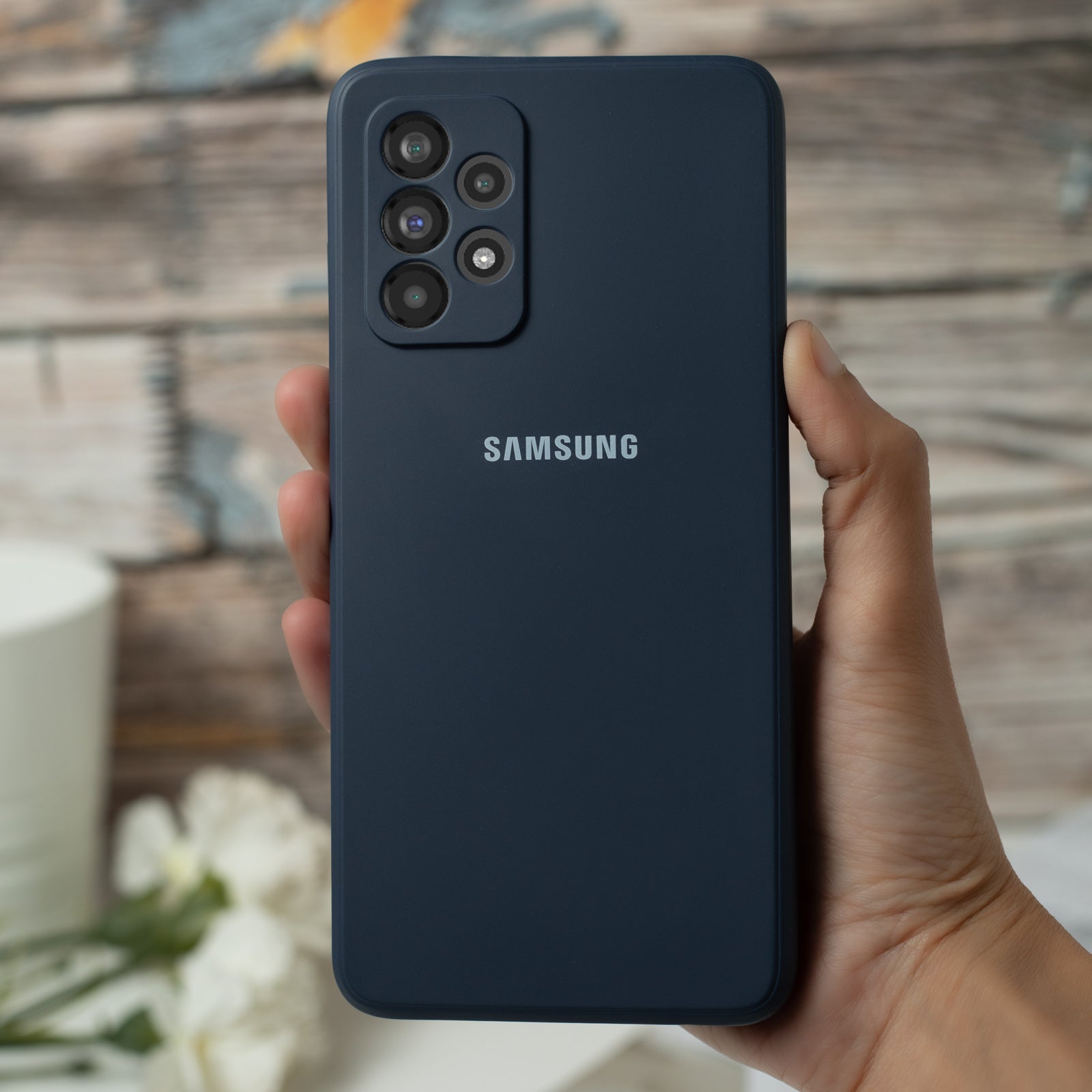 Silicone Camera Protection Case Samsung A73
