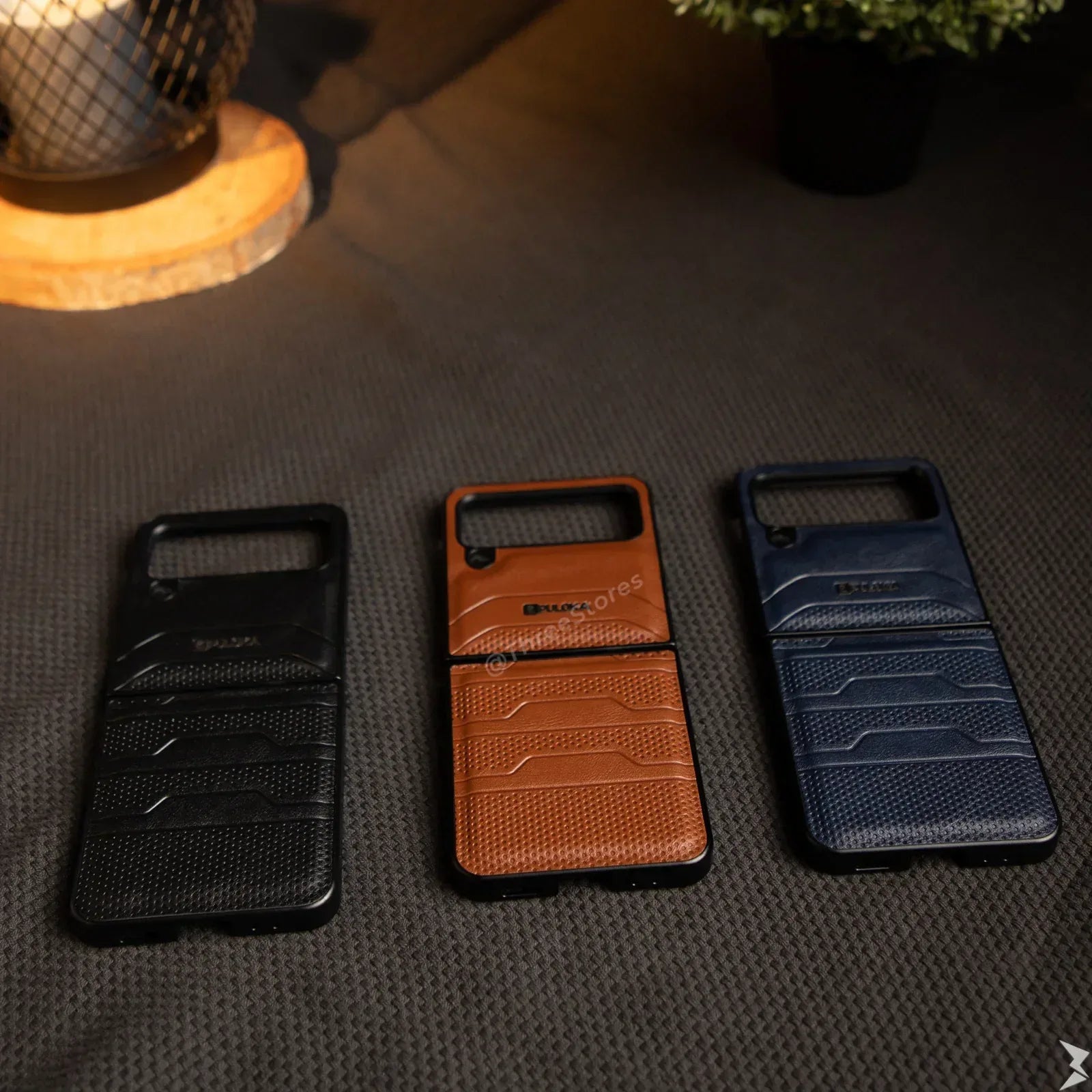 Puloka Dots Leather Case Samsung Z Flip 3 - Three