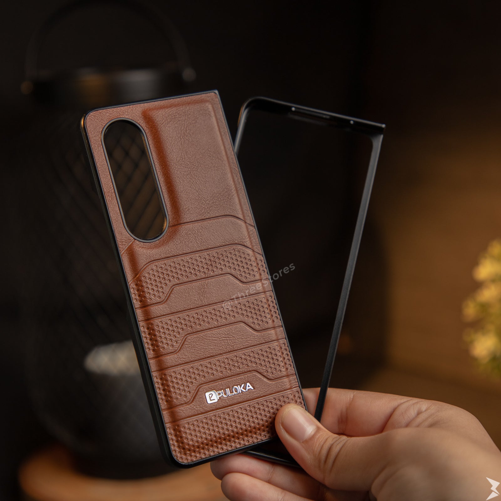 Puloka Dots Leather Case Samsung Z Fold 3