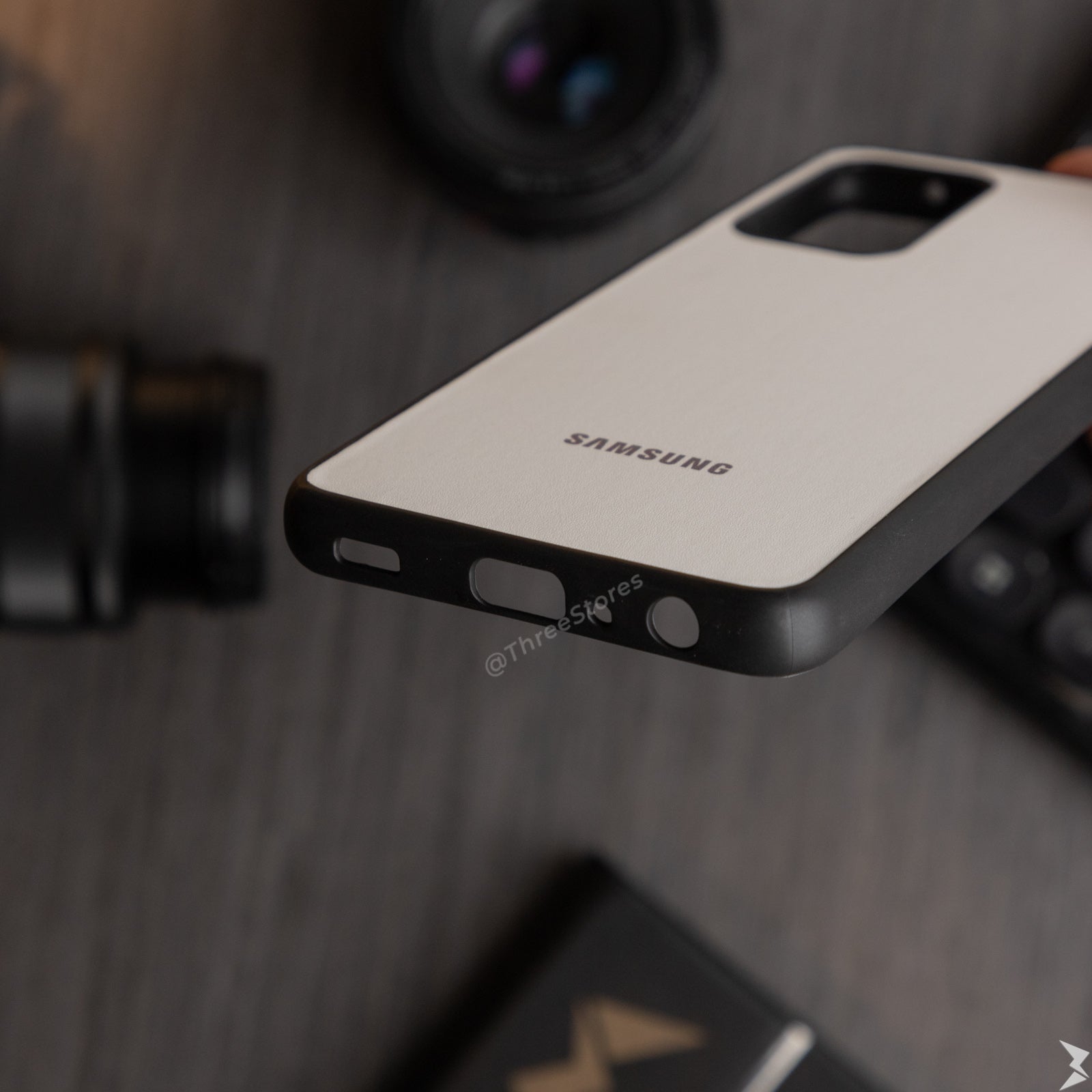 Slim Leather Camera Protection Case Samsung A33