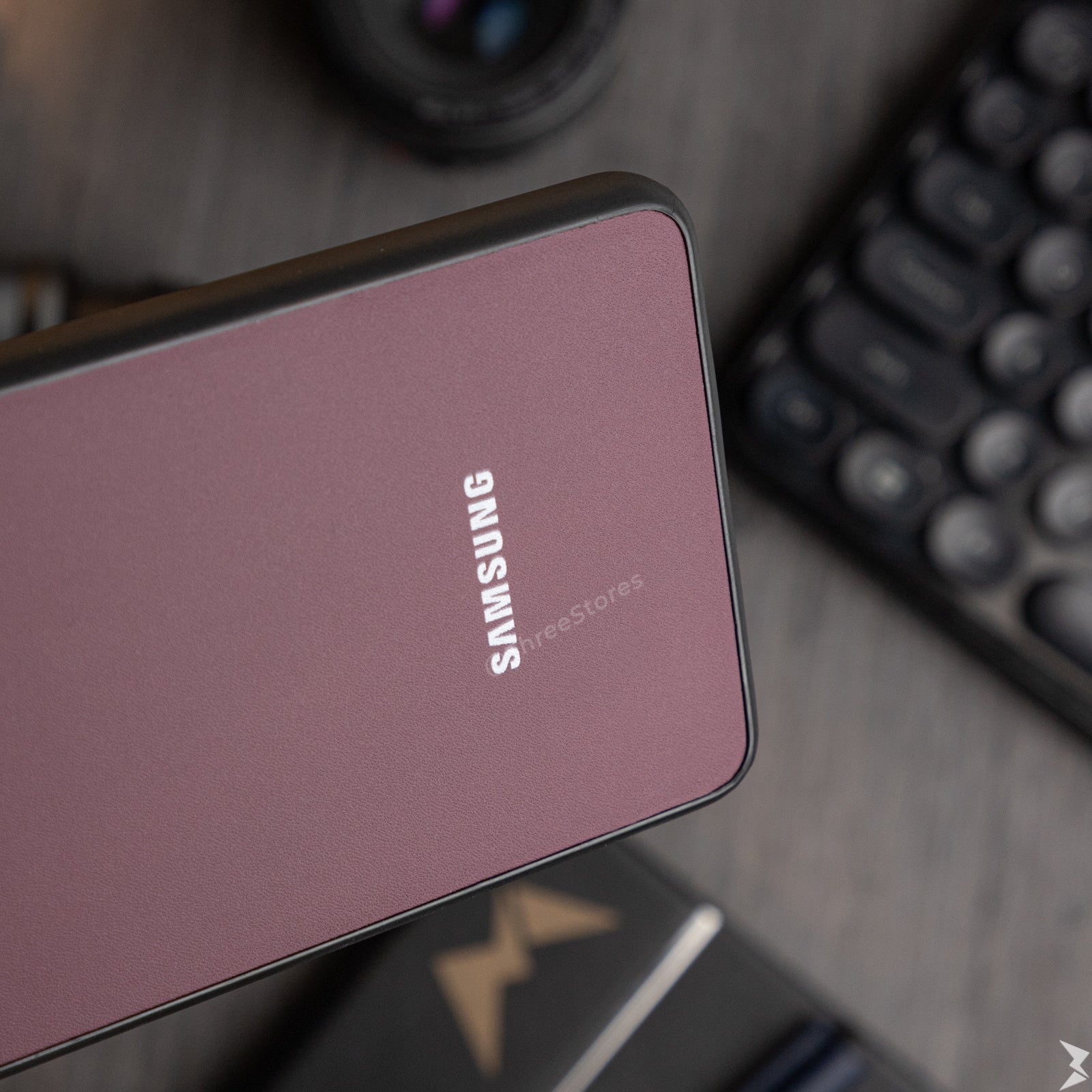 Slim Leather Camera Protection Case Samsung A33
