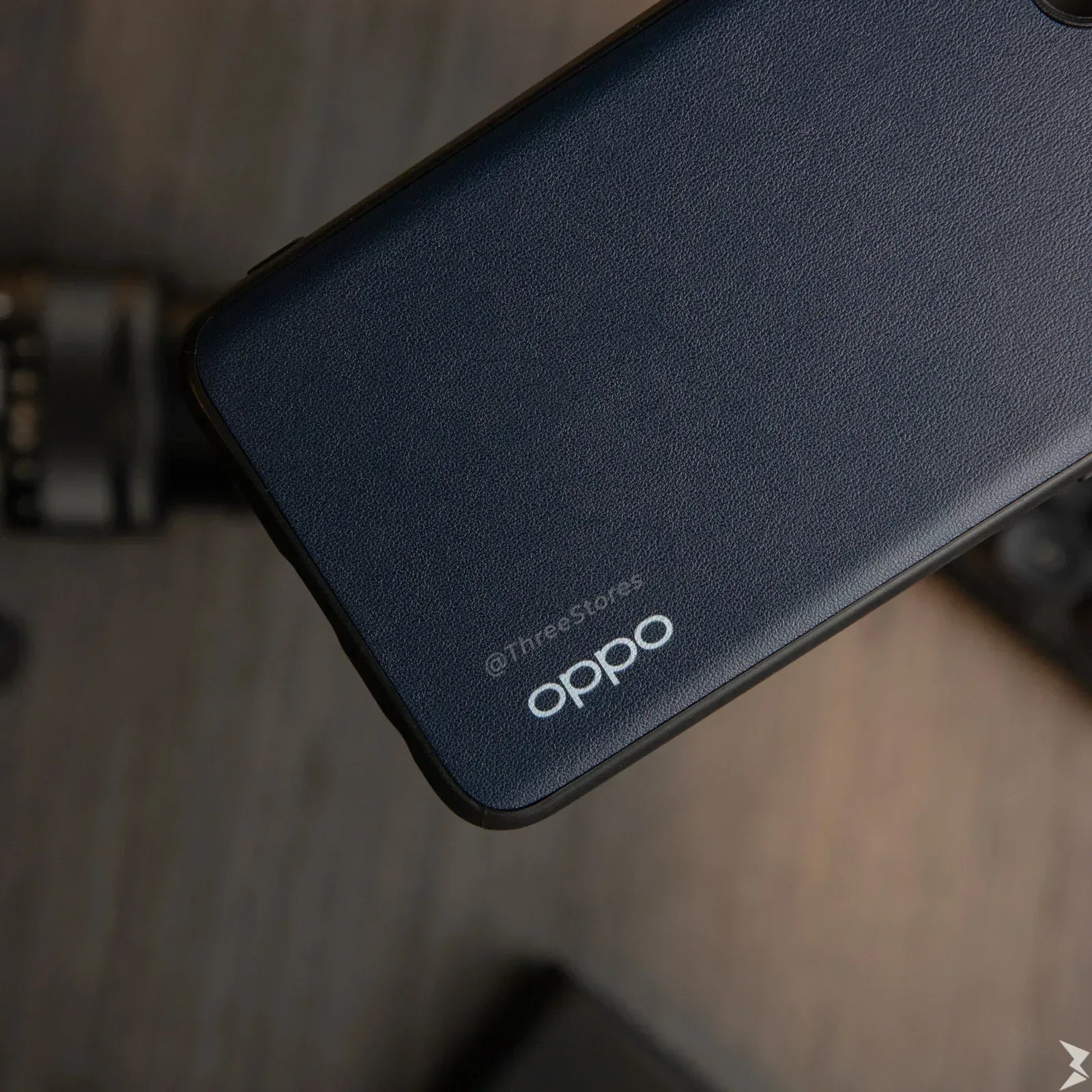 Slim Leather Camera Protection Case Oppo Reno 5 - Three