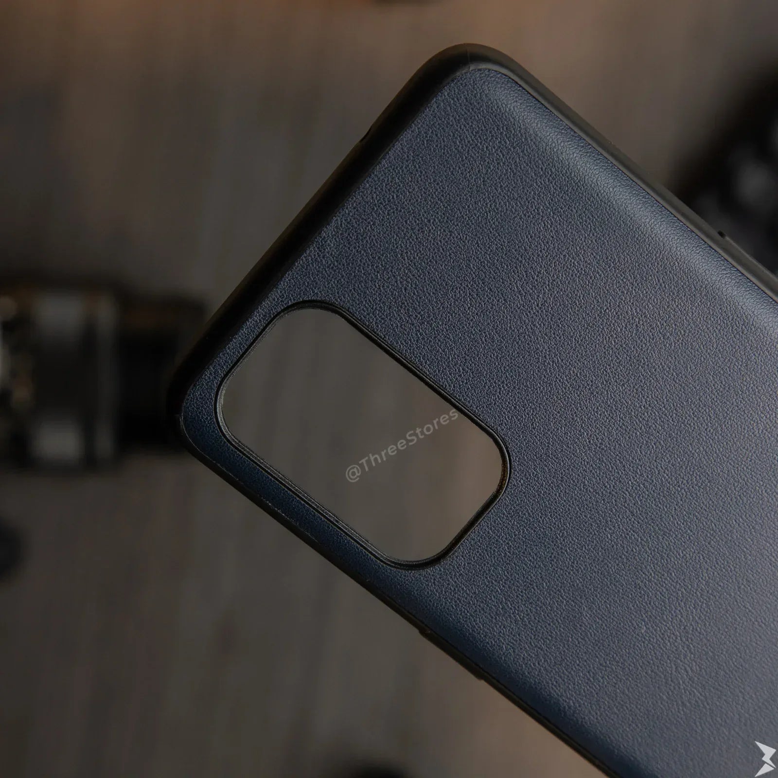 Slim Leather Camera Protection Case Oppo Reno 5 - Three