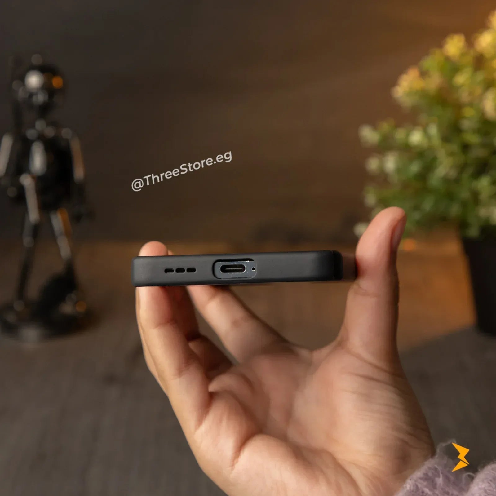 Slim Leather Camera Protection Case Oppo Reno 6 5G - Three