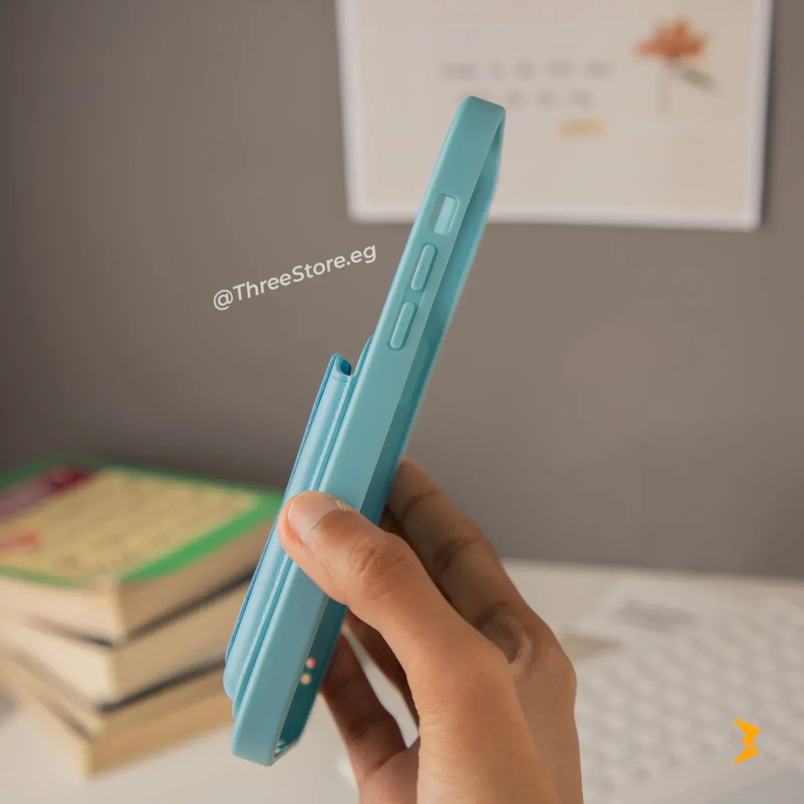 HDD Fionke Stand Leather Case iPhone 13 Pro Max - Three