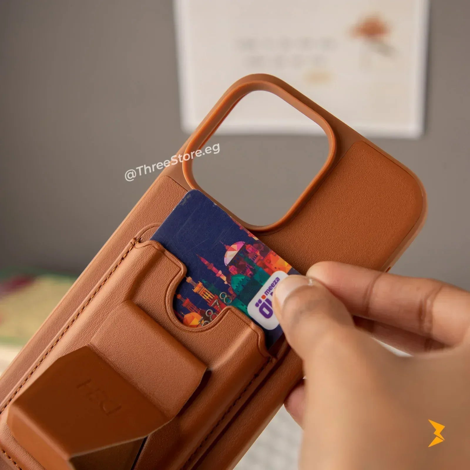 HDD Fionke Stand Leather Case iPhone 12 Pro Max - Three