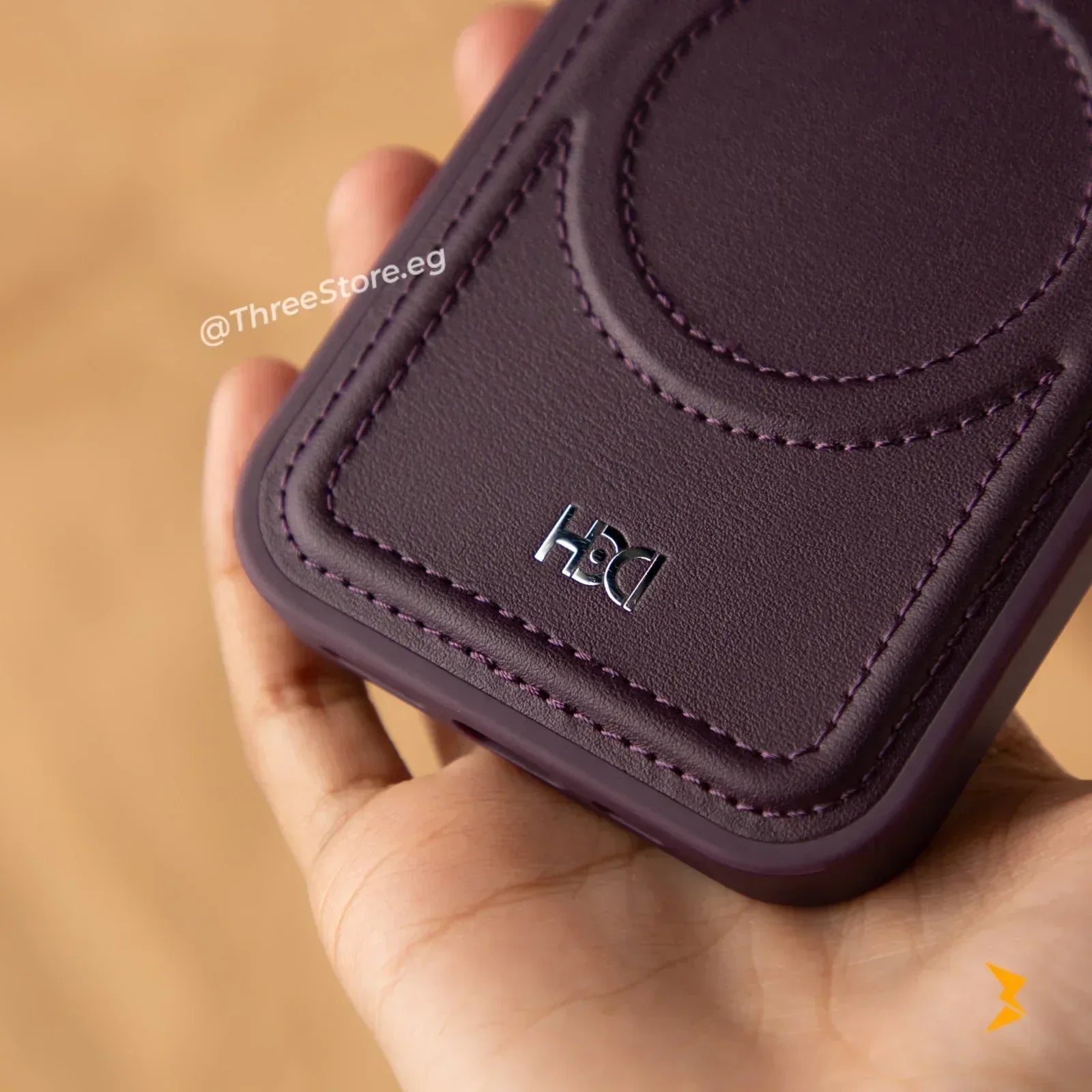 HDD Leather Magsafe Case iPhone 14 Pro - Three