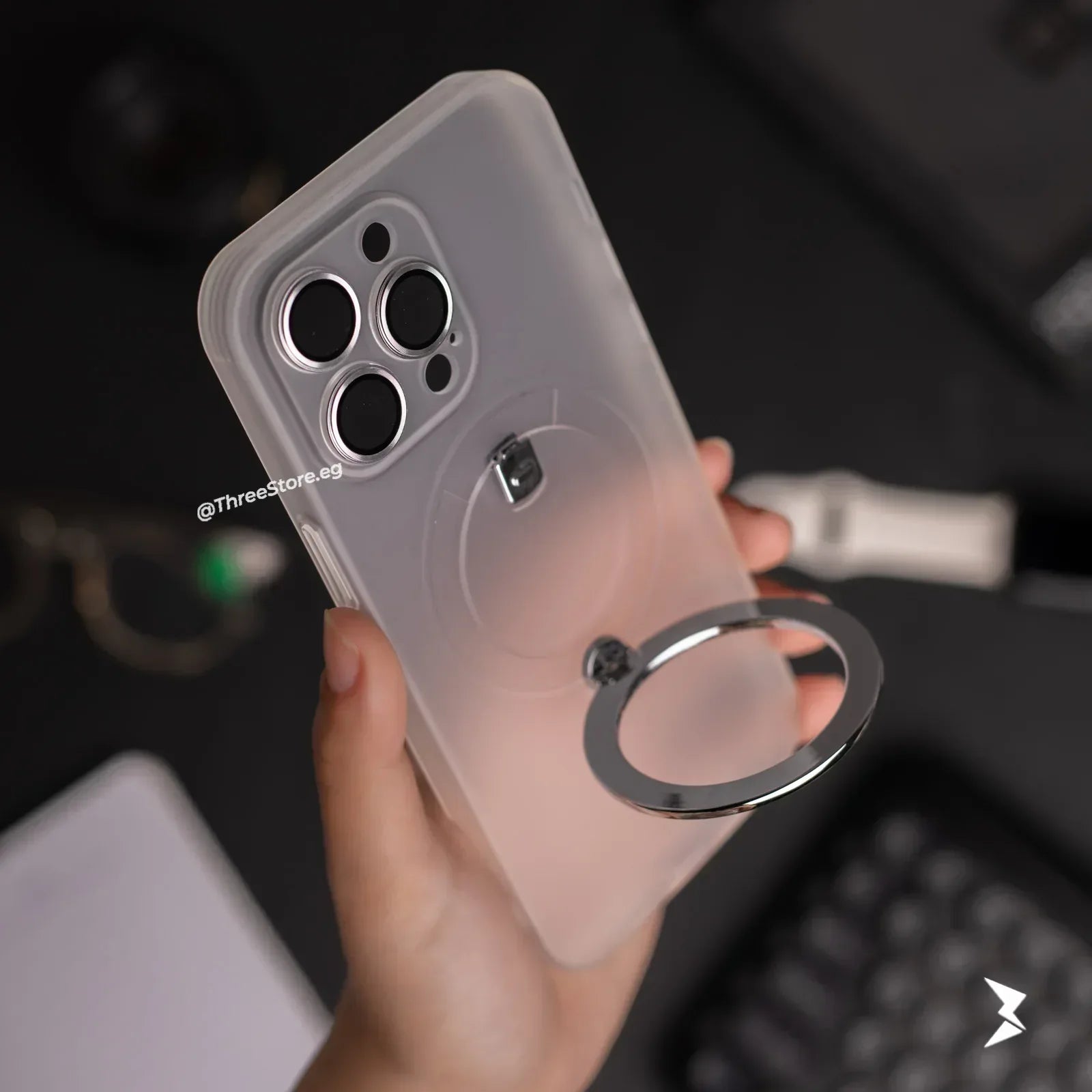 Shefange Magsafe Stand Case iPhone 14 Pro Max - Three