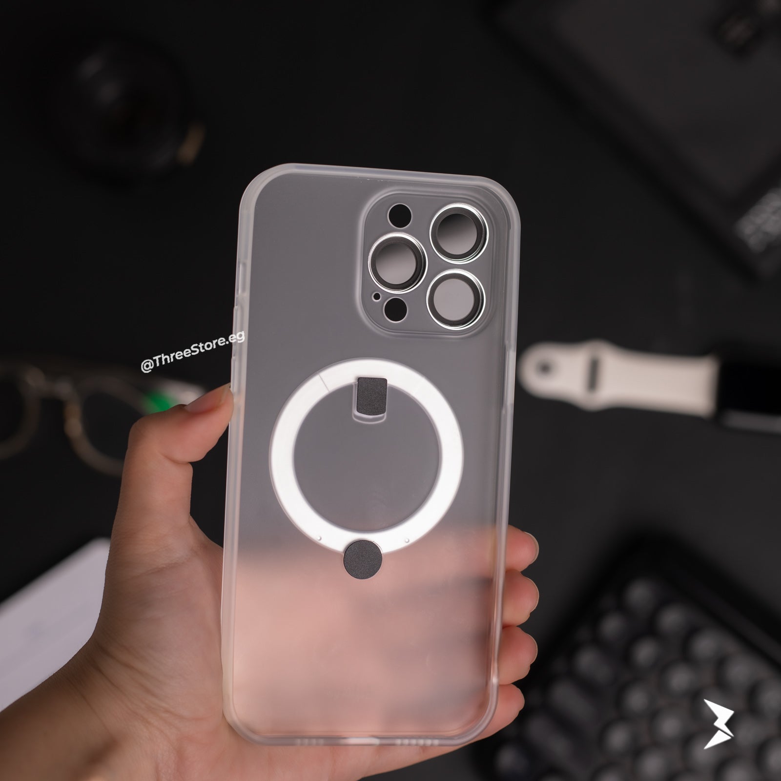 Shefange Magsafe Stand Case iPhone 14 Pro Max