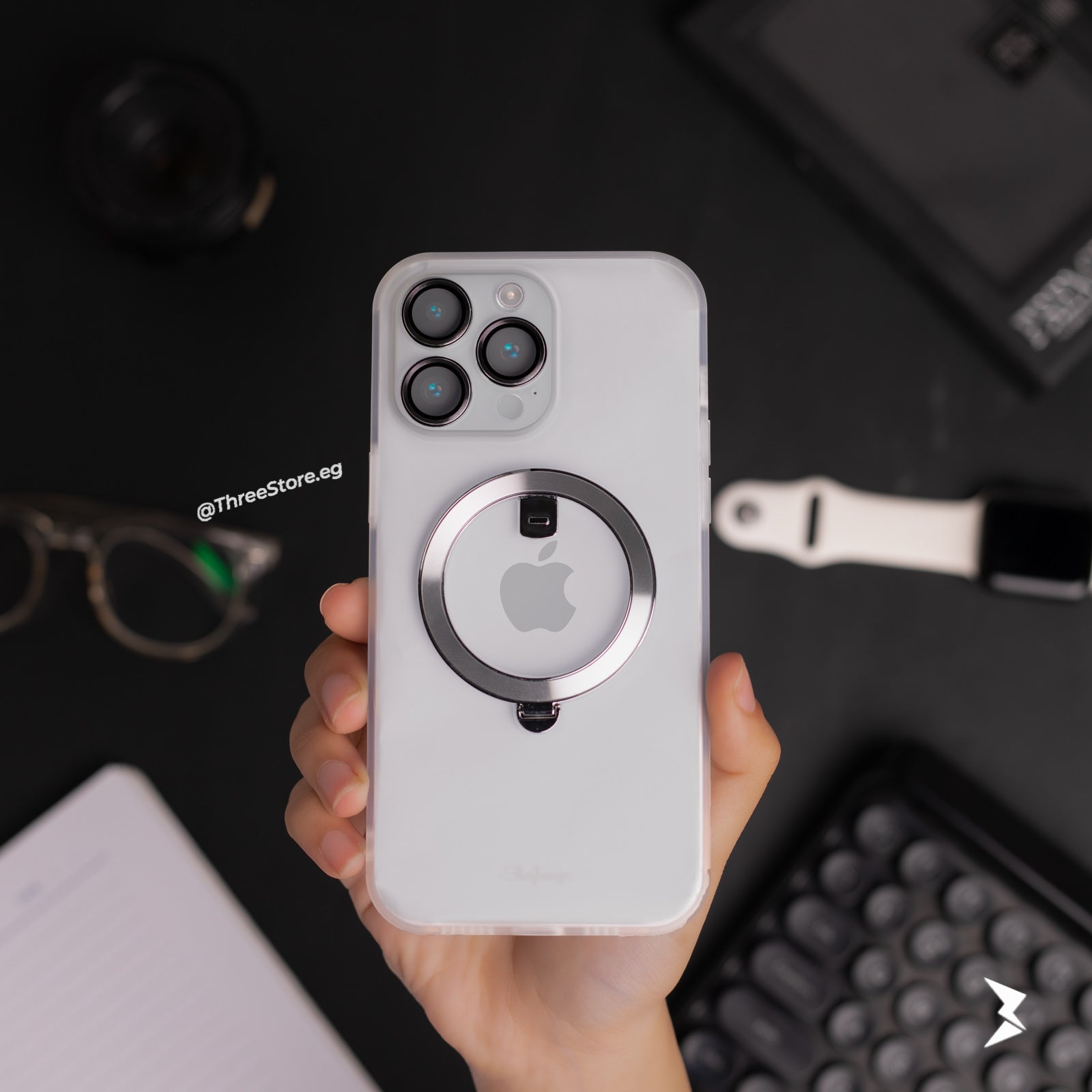 Shefange Magsafe Stand Case iPhone 14 Pro Max