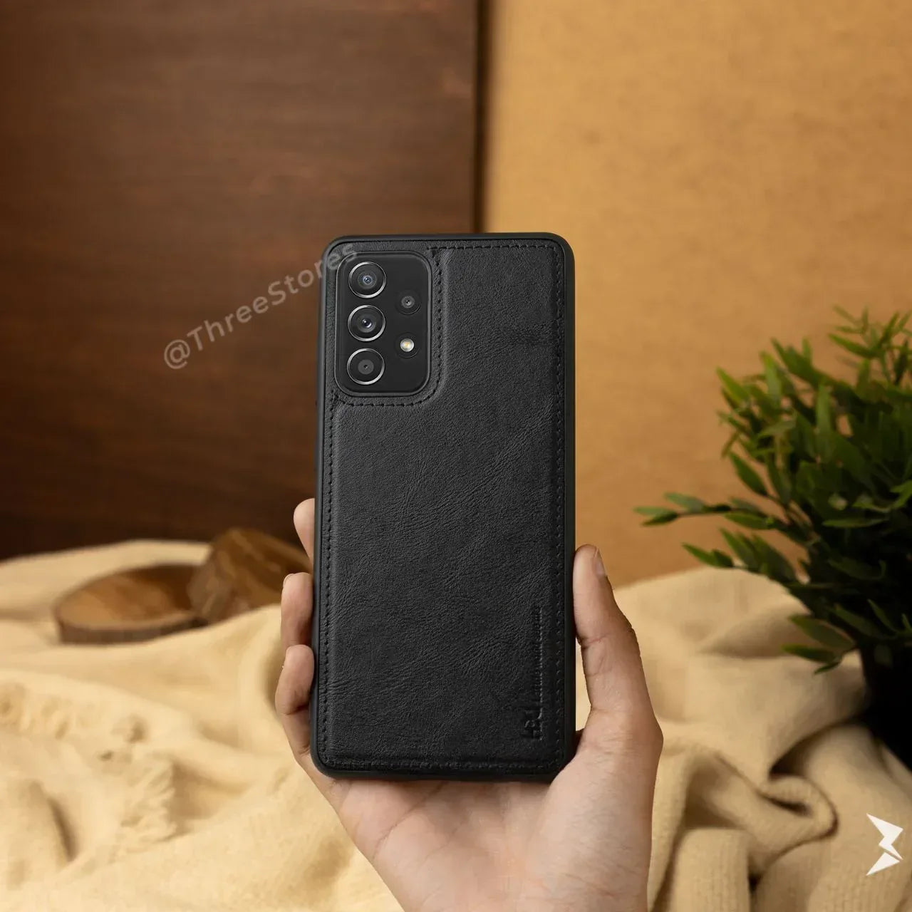 HDD Leather Case Samsung A71 - Three