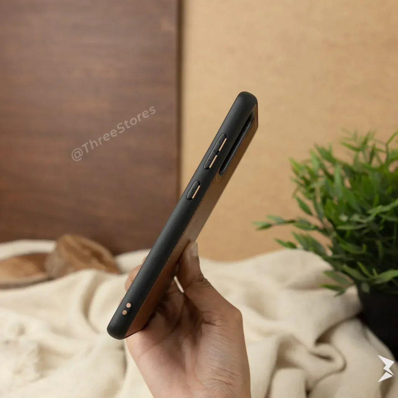 HDD Leather Case Samsung A71 - Three