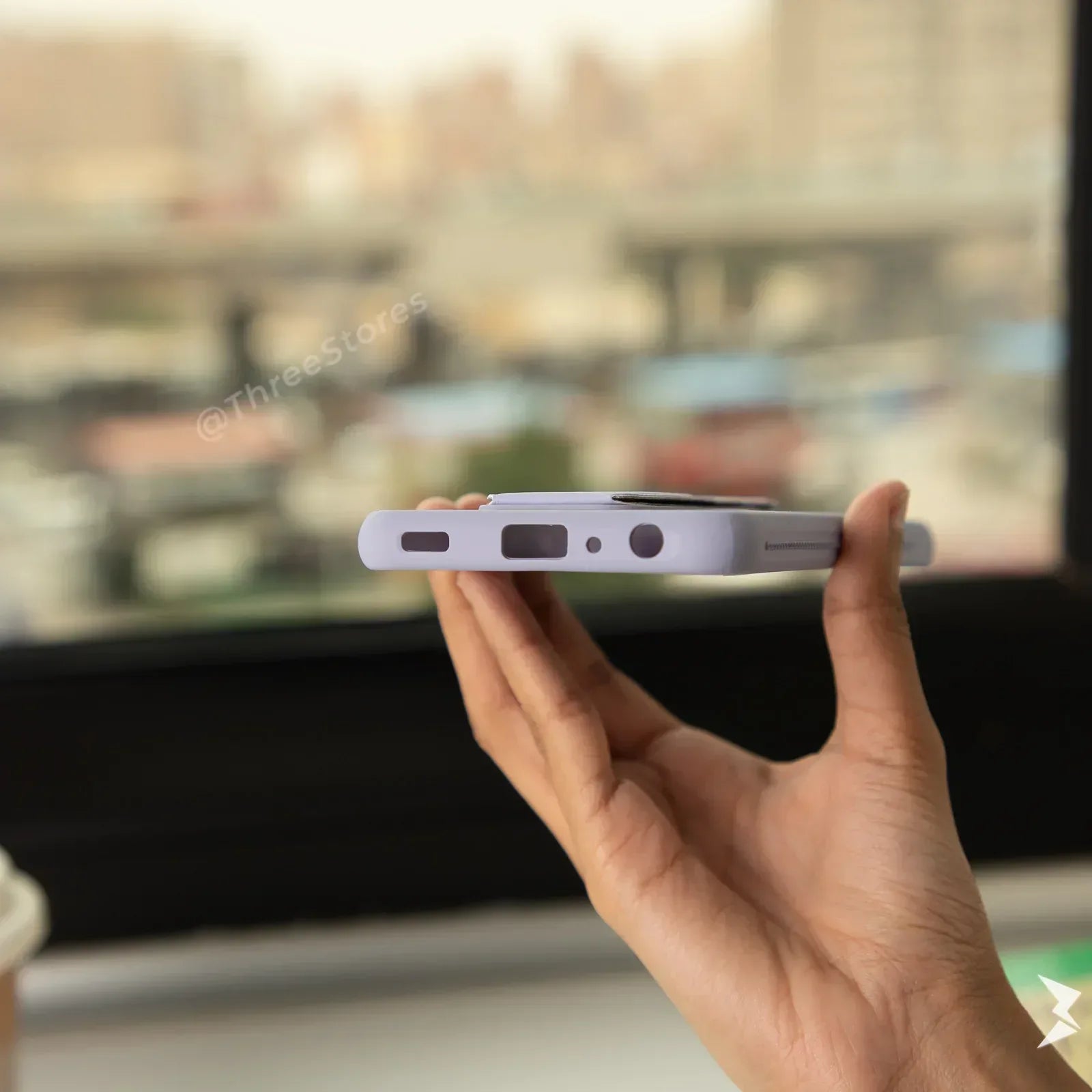 Vertical Magnetic Holder Case Samsung A52 - Three