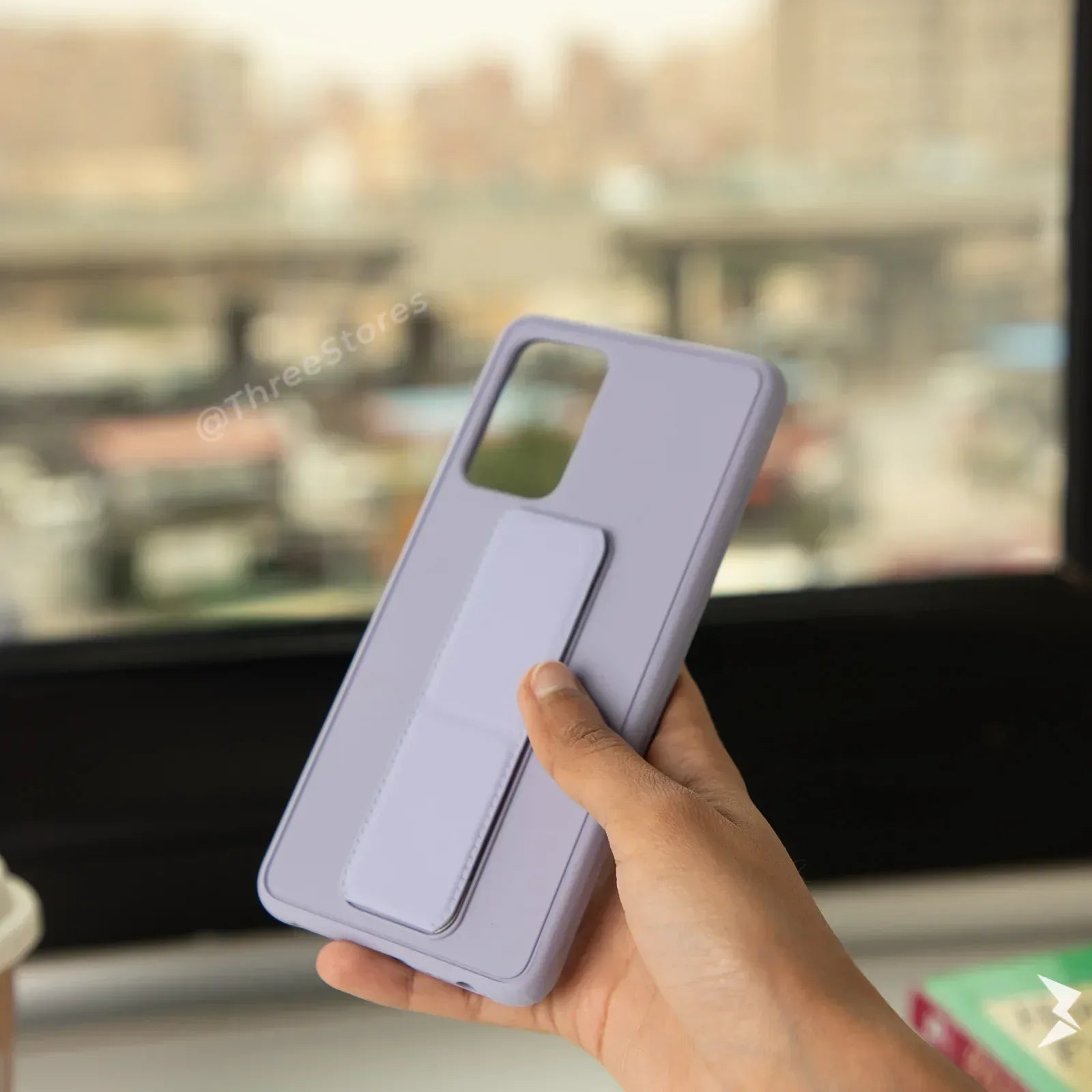 Vertical Magnetic Holder Case Samsung A52 - Three