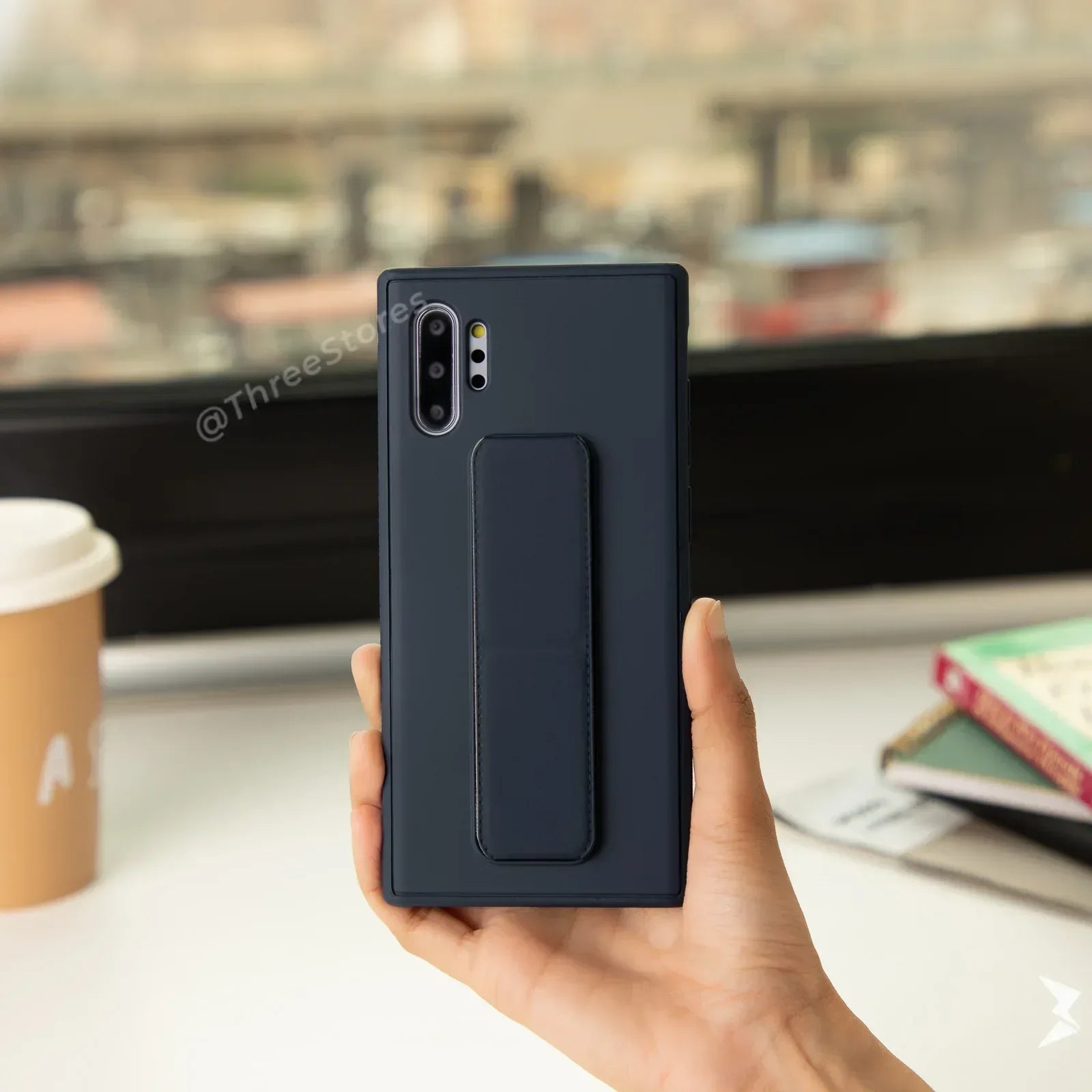 Vertical Magnetic Holder Case Samsung Note 10 Plus - Three