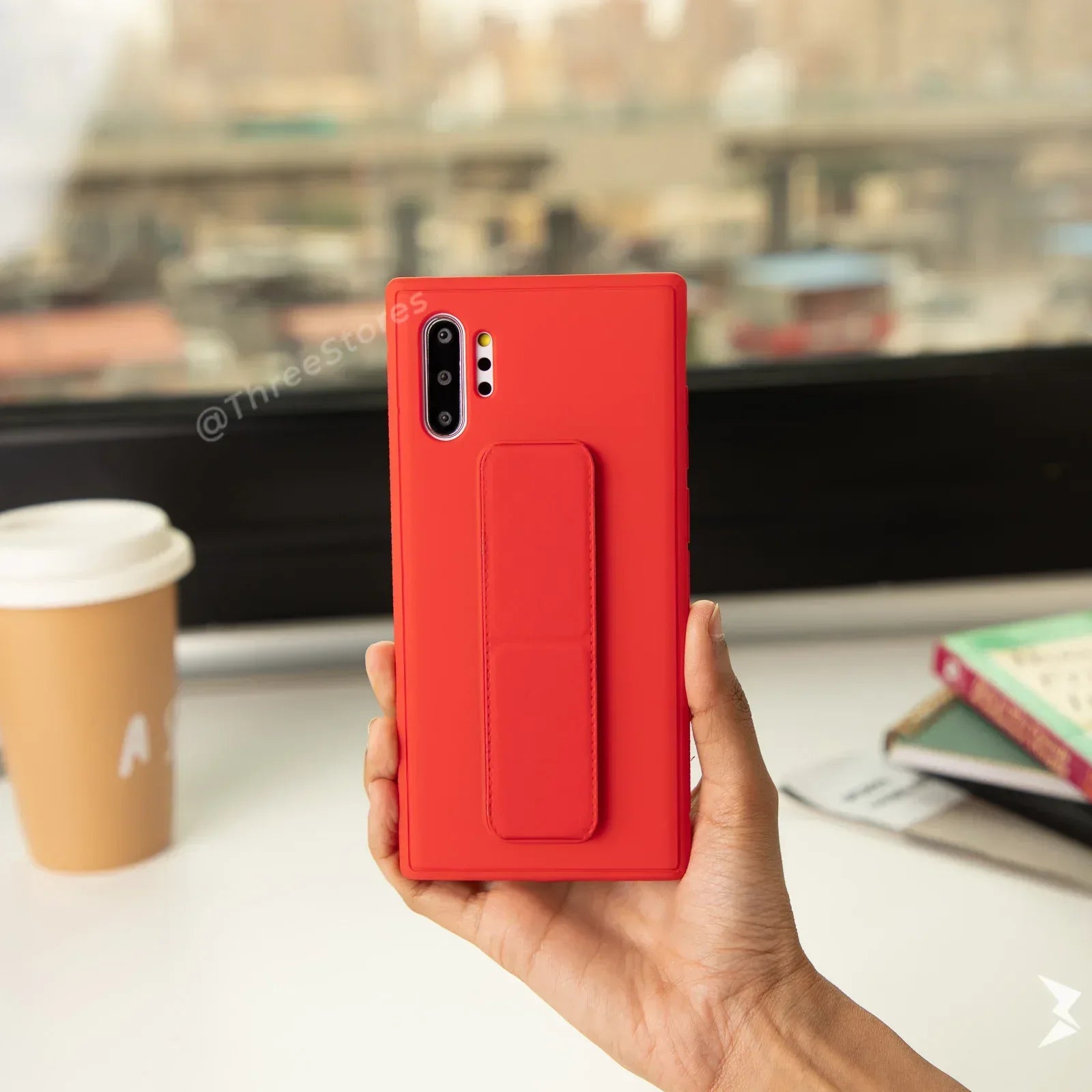 Vertical Magnetic Holder Case Samsung Note 10 Plus - Three