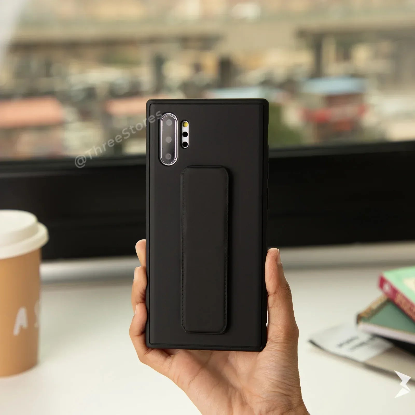 Vertical Magnetic Holder Case Samsung Note 10 Plus - Three