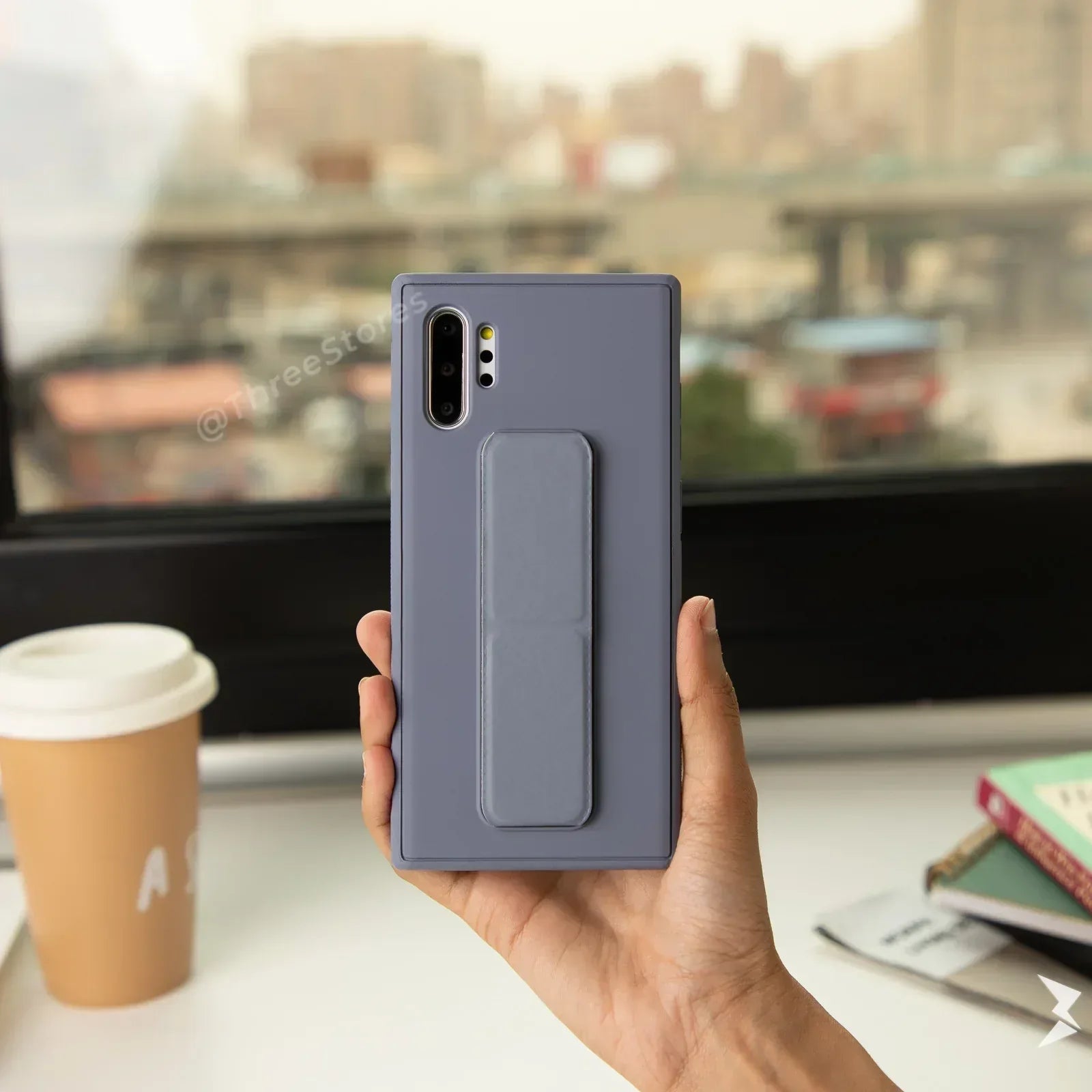 Vertical Magnetic Holder Case Samsung Note 10 Plus - Three