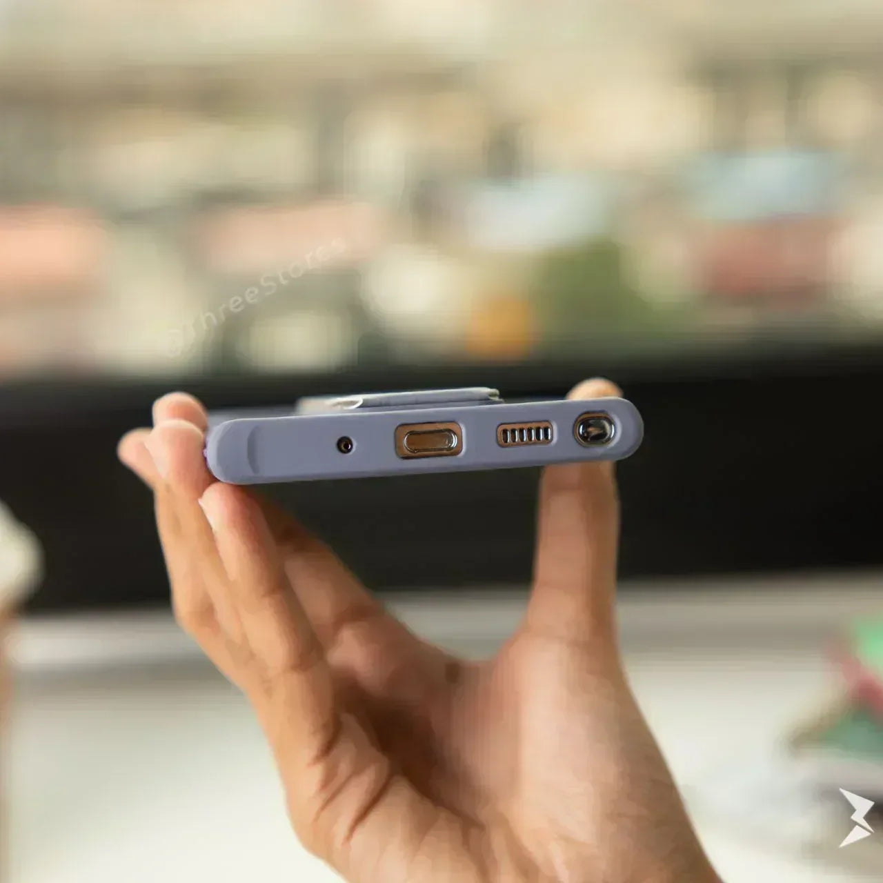 Vertical Magnetic Holder Case Samsung A73 - Three