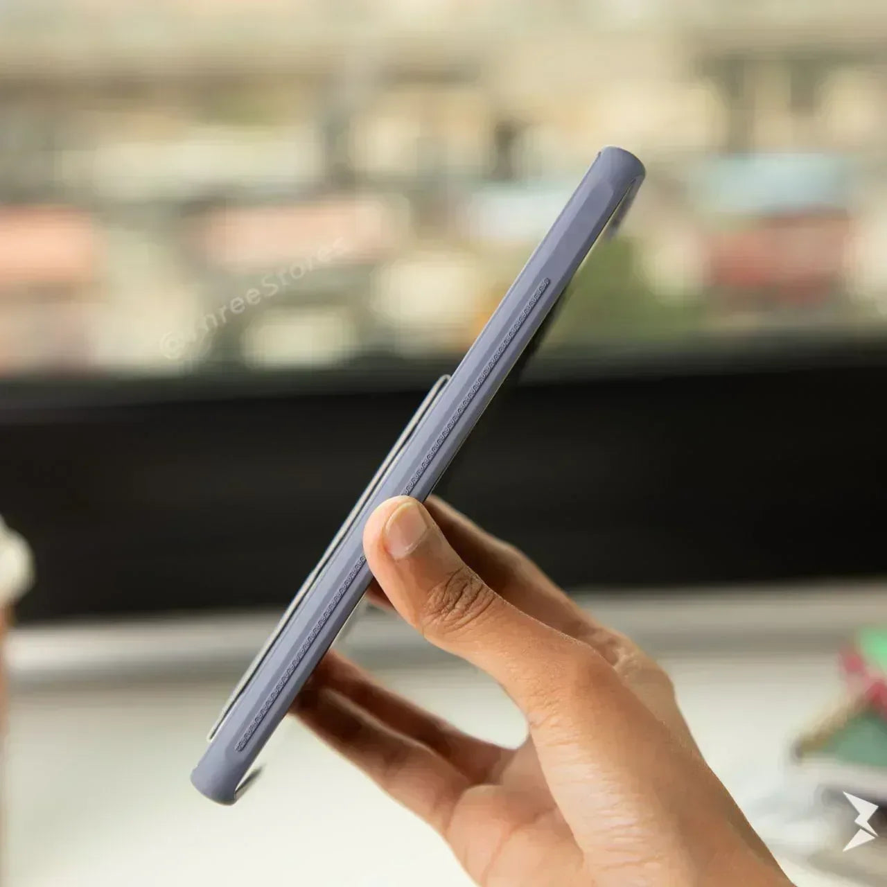 Vertical Magnetic Holder Case Samsung A73 - Three