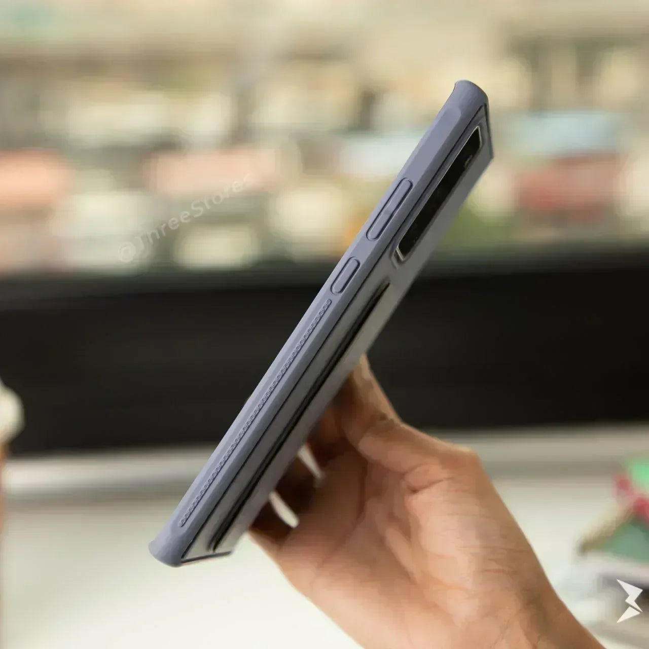 Vertical Magnetic Holder Case Samsung A73 - Three