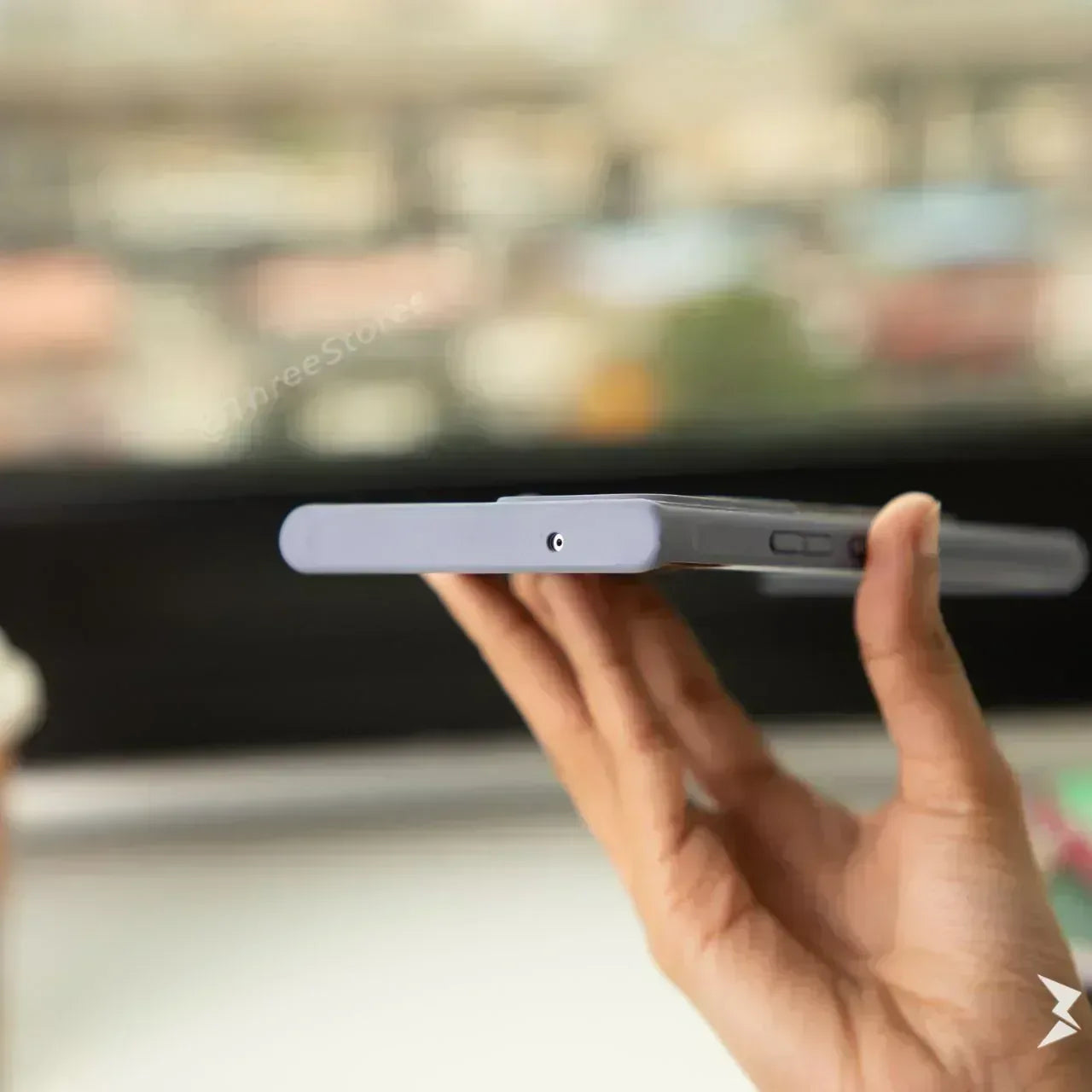 Vertical Magnetic Holder Case Samsung A73 - Three