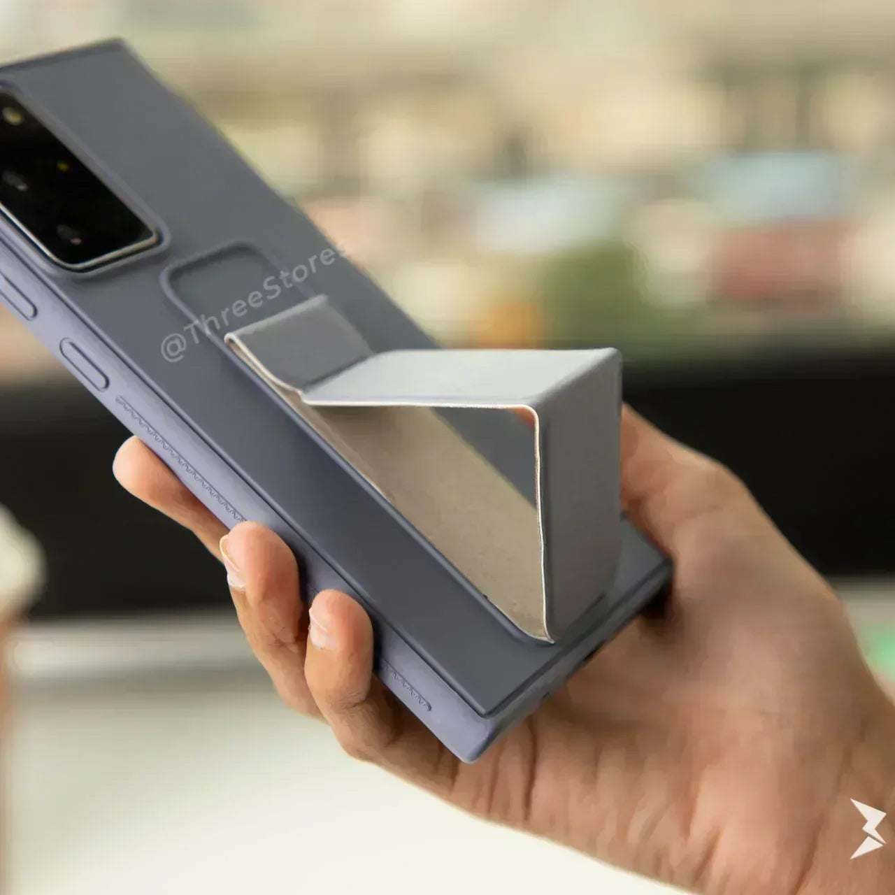 Vertical Magnetic Holder Case Samsung A73 - Three