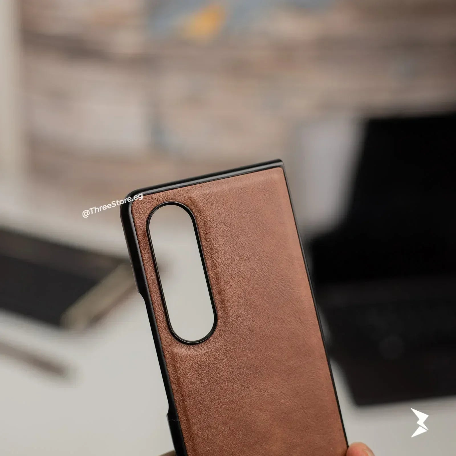 Piblue Leather Case Samsung Z Fold 4 - Three
