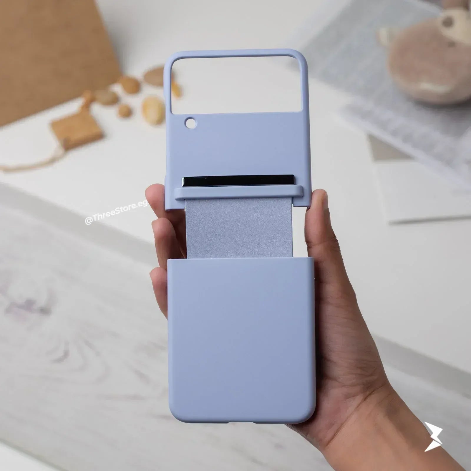 Colored Drawing Case Samsung Flip 3 - Three