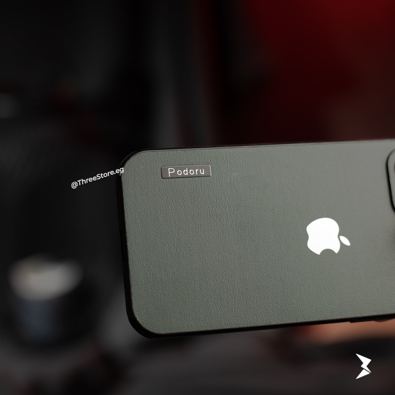 Podoru ShockProof Leather Case iPhone 12