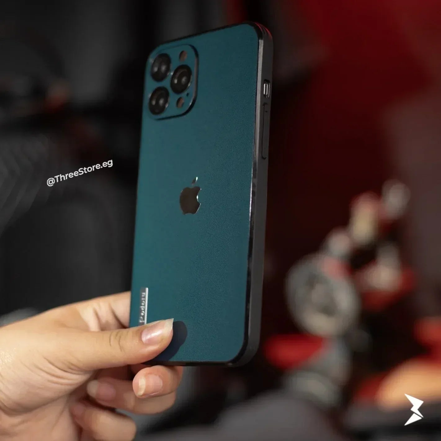 Podoru ShockProof Leather Case iPhone 12 Pro Max - Three